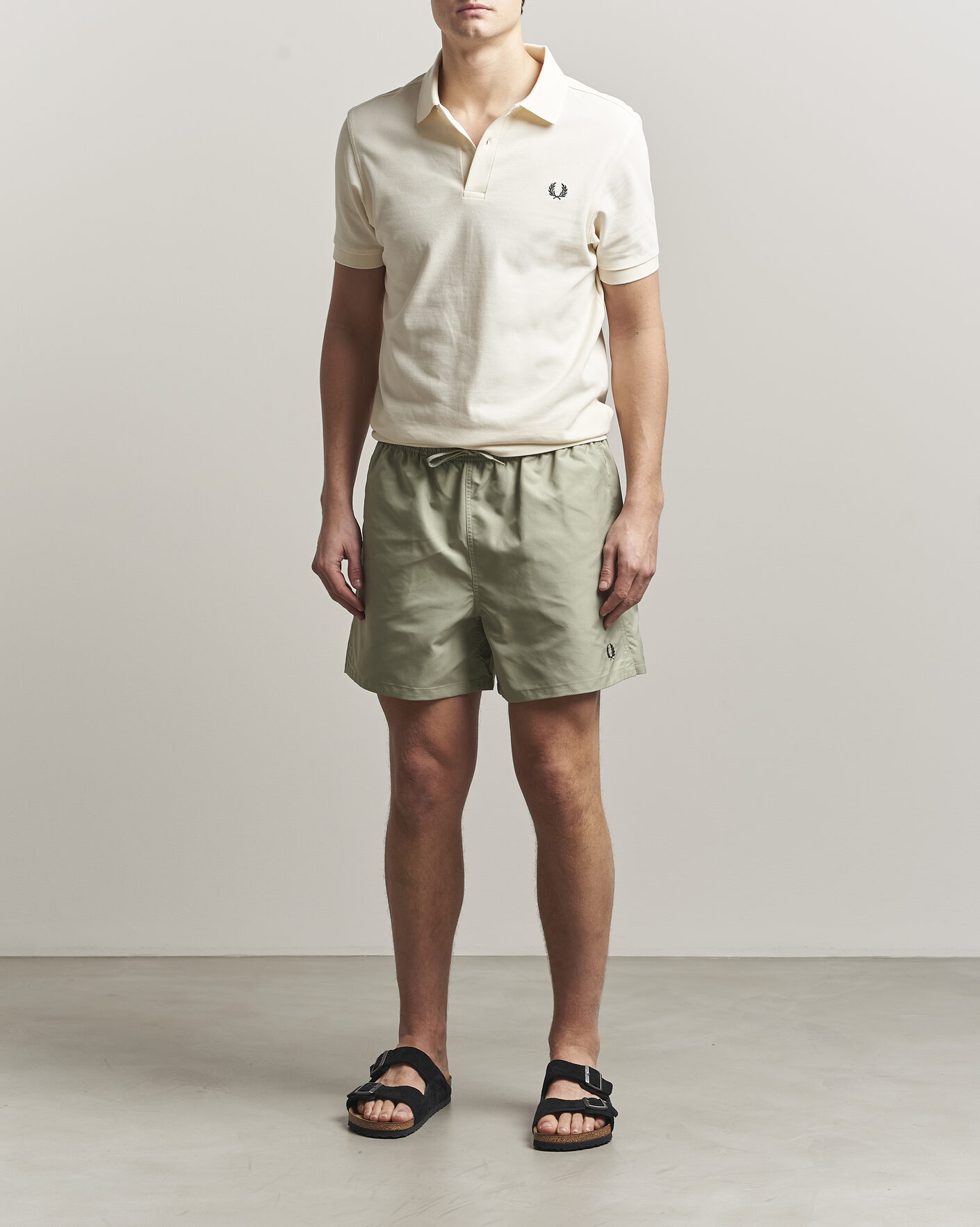 Homme | Maillots De Bain | Fred Perry | Classic Swimshorts Seagrass Green