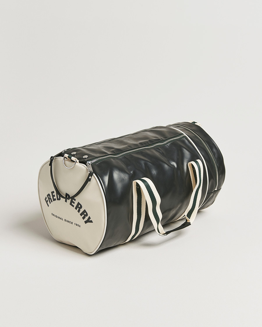 Homme | Sacs | Fred Perry | Classic Barrel Bag Grassroots Green/Ecru