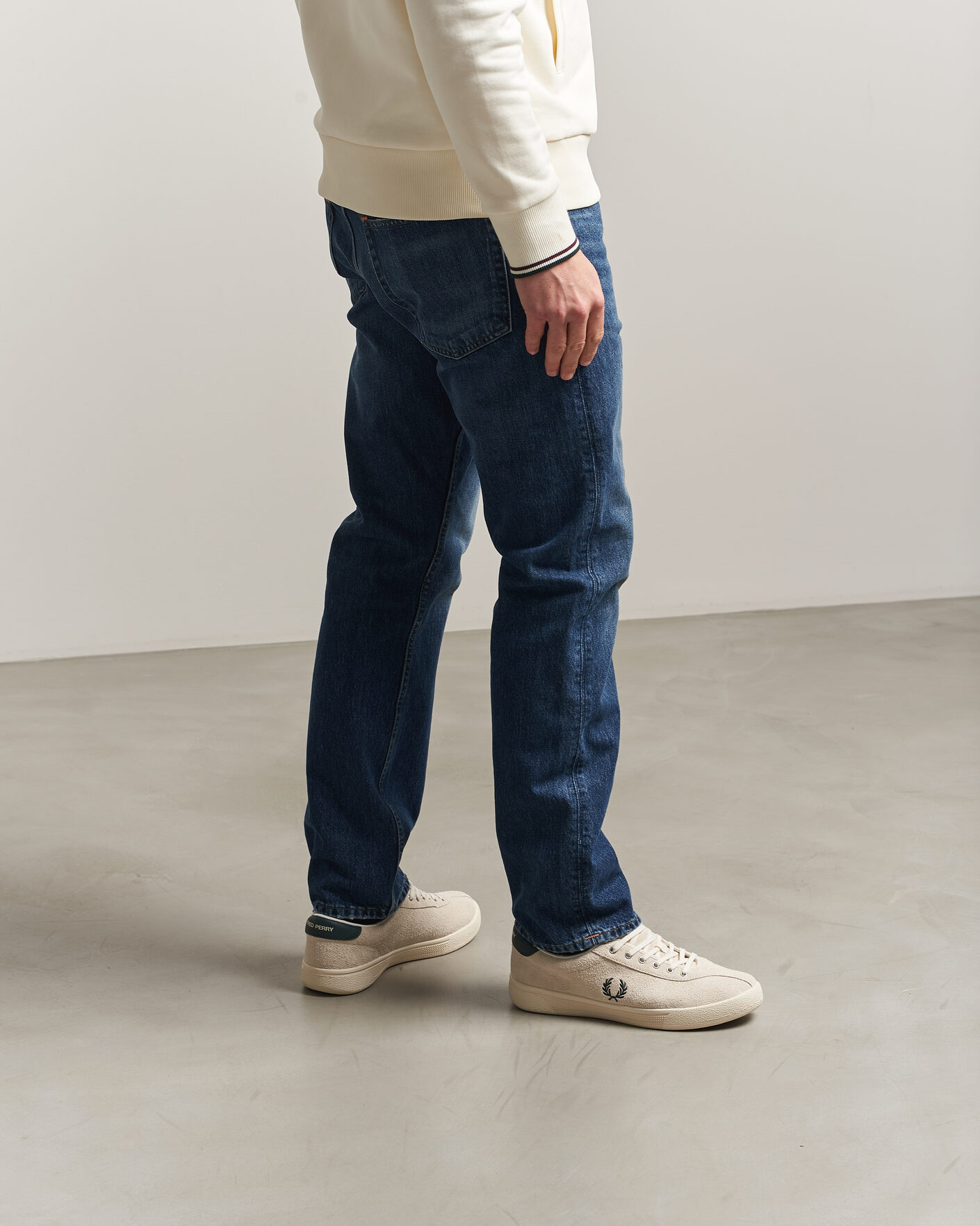 Homme | Baskets | Fred Perry | Tennis Suede Sneaker Ecru