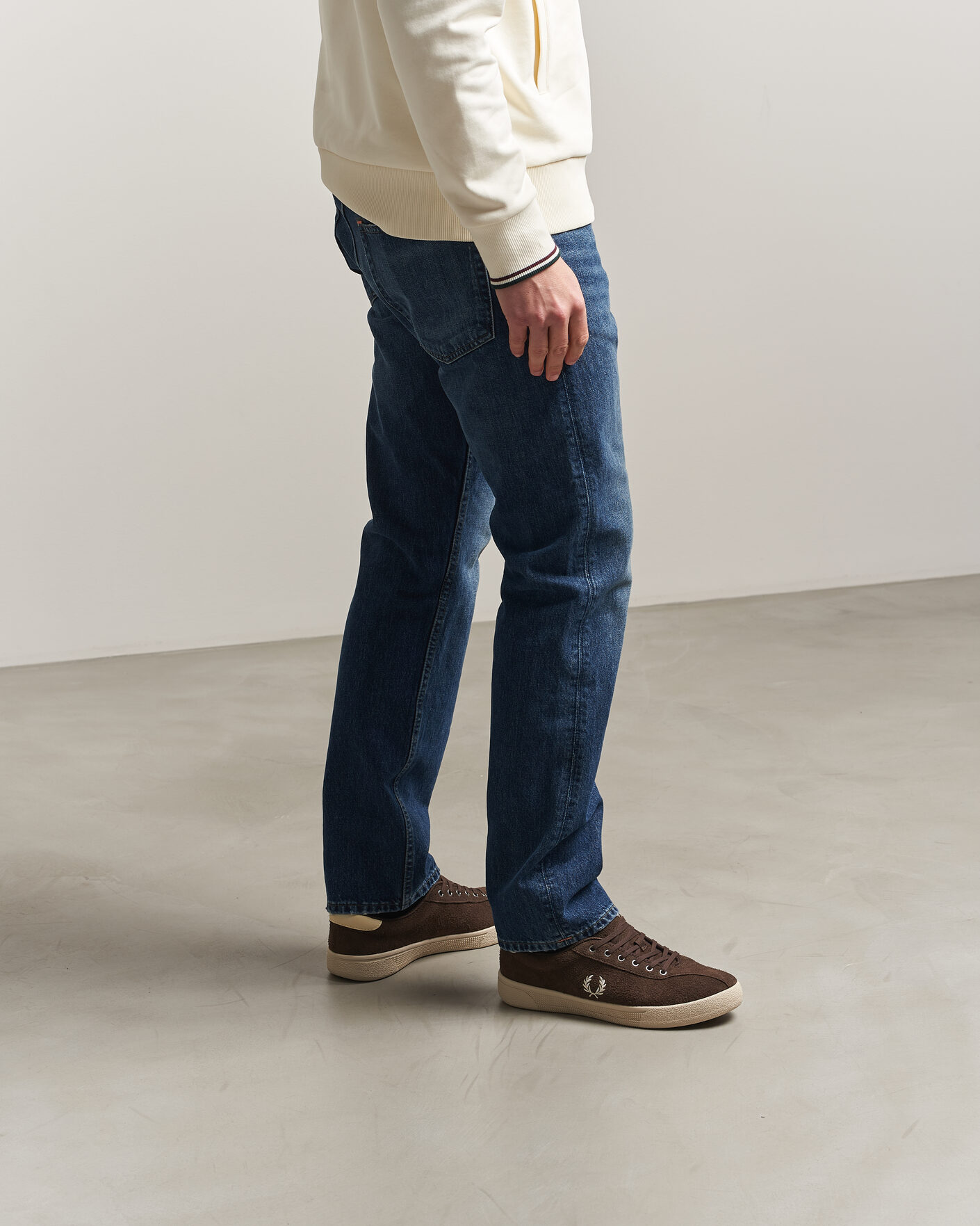 Homme | Baskets | Fred Perry | Tennis Suede Sneaker Burnt Tobacco