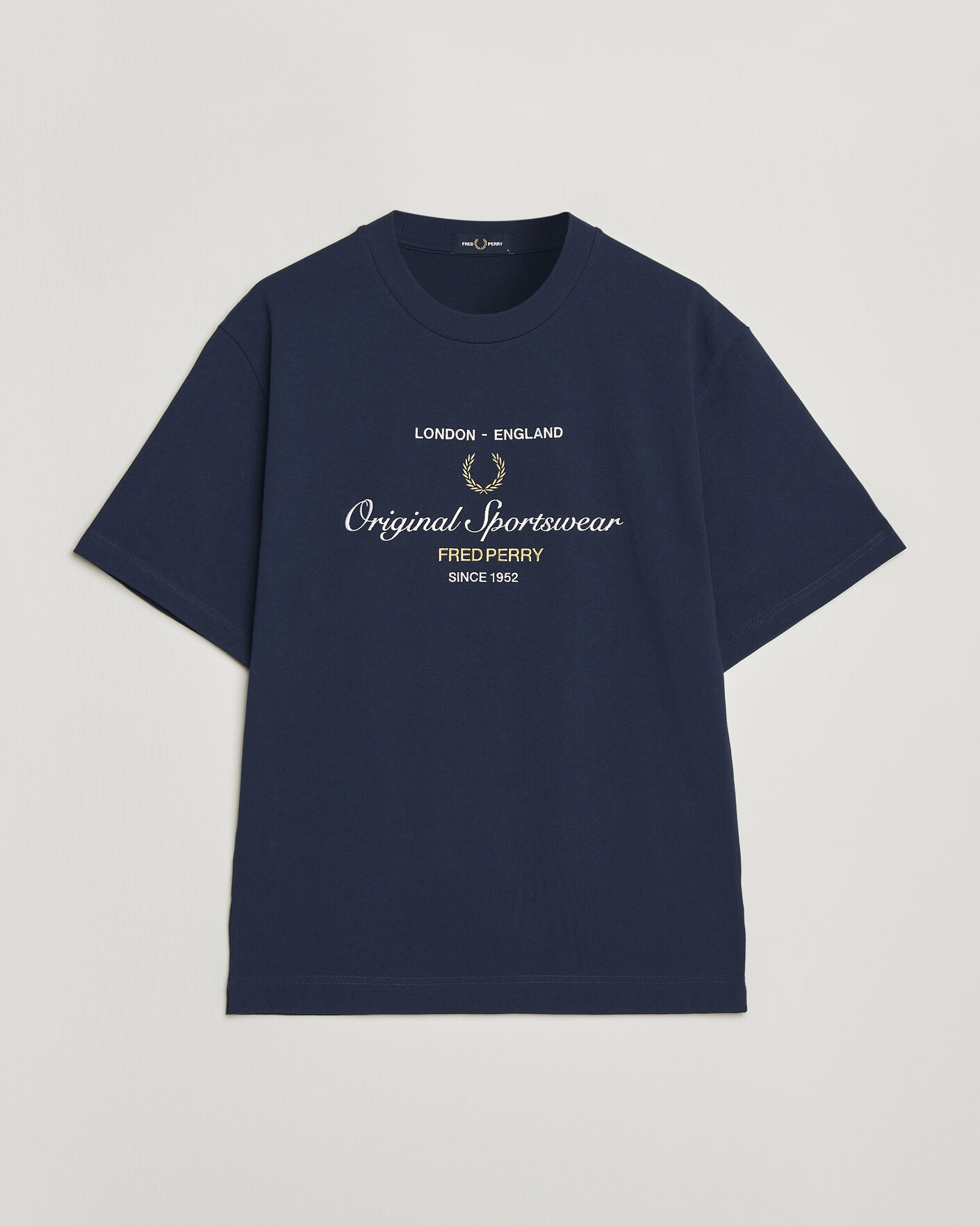Homme | T-shirts | Fred Perry | Original Sportswear T-Shirt Tennis Blue