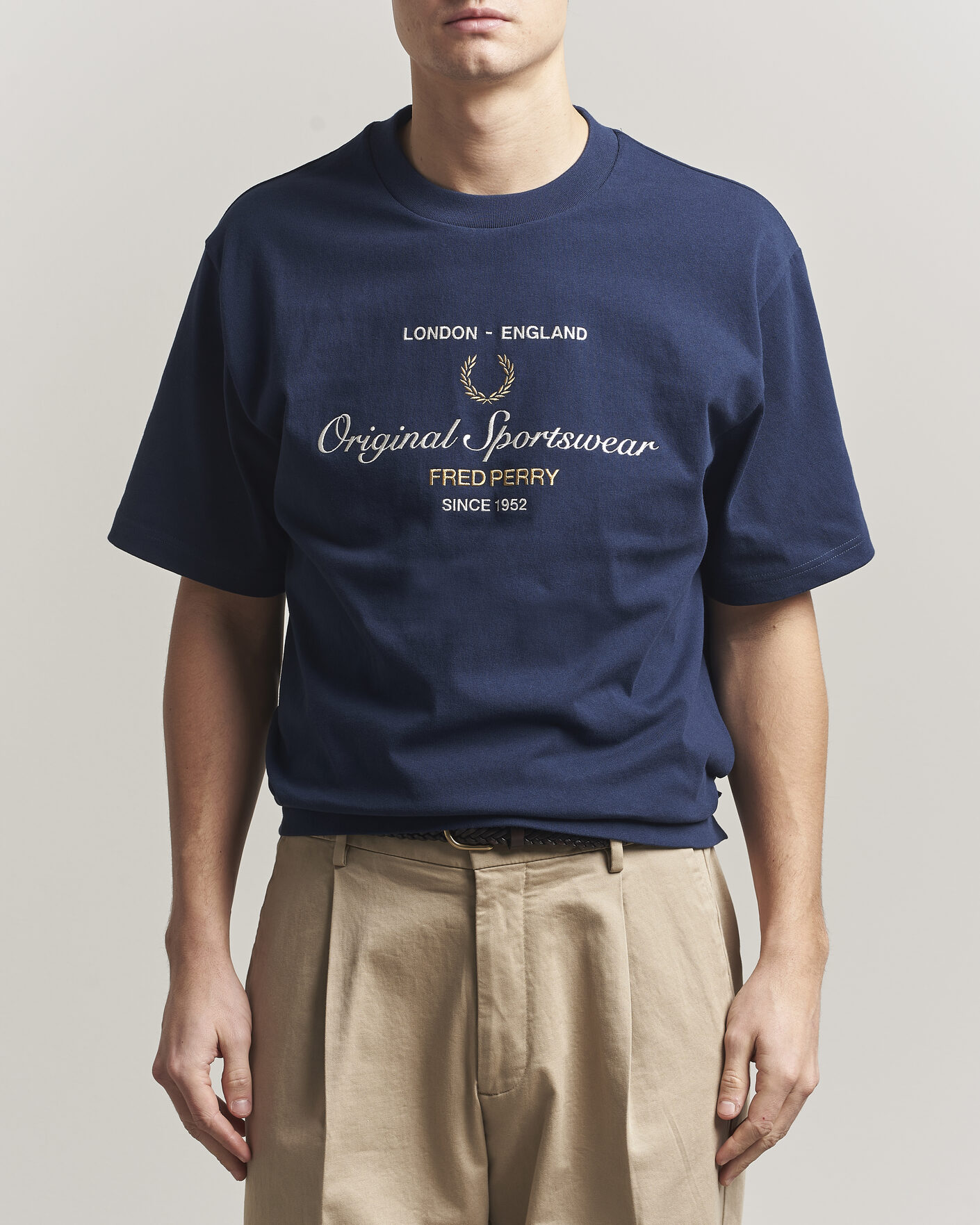 Homme | T-shirts | Fred Perry | Original Sportswear T-Shirt Tennis Blue