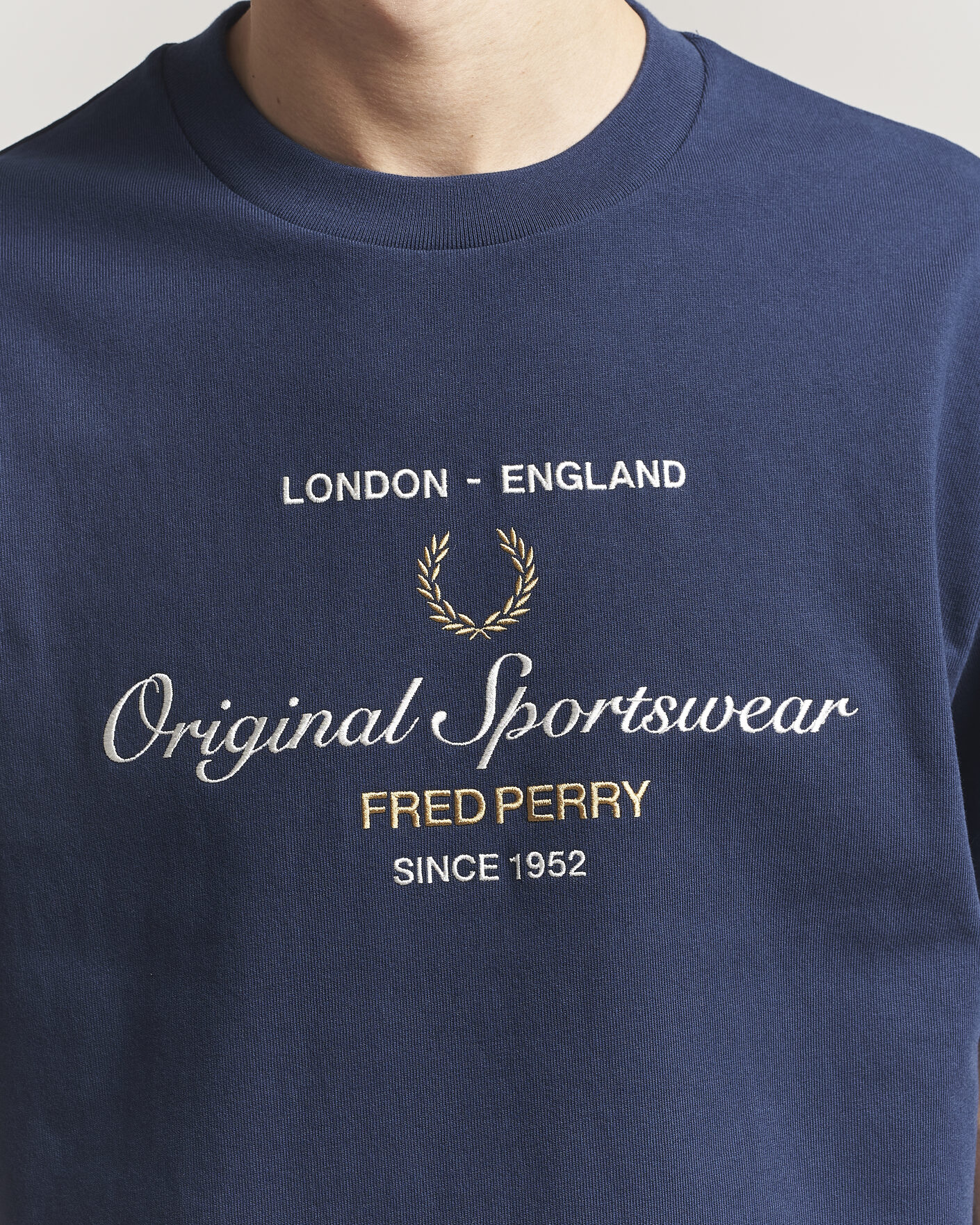 Homme | T-shirts | Fred Perry | Original Sportswear T-Shirt Tennis Blue