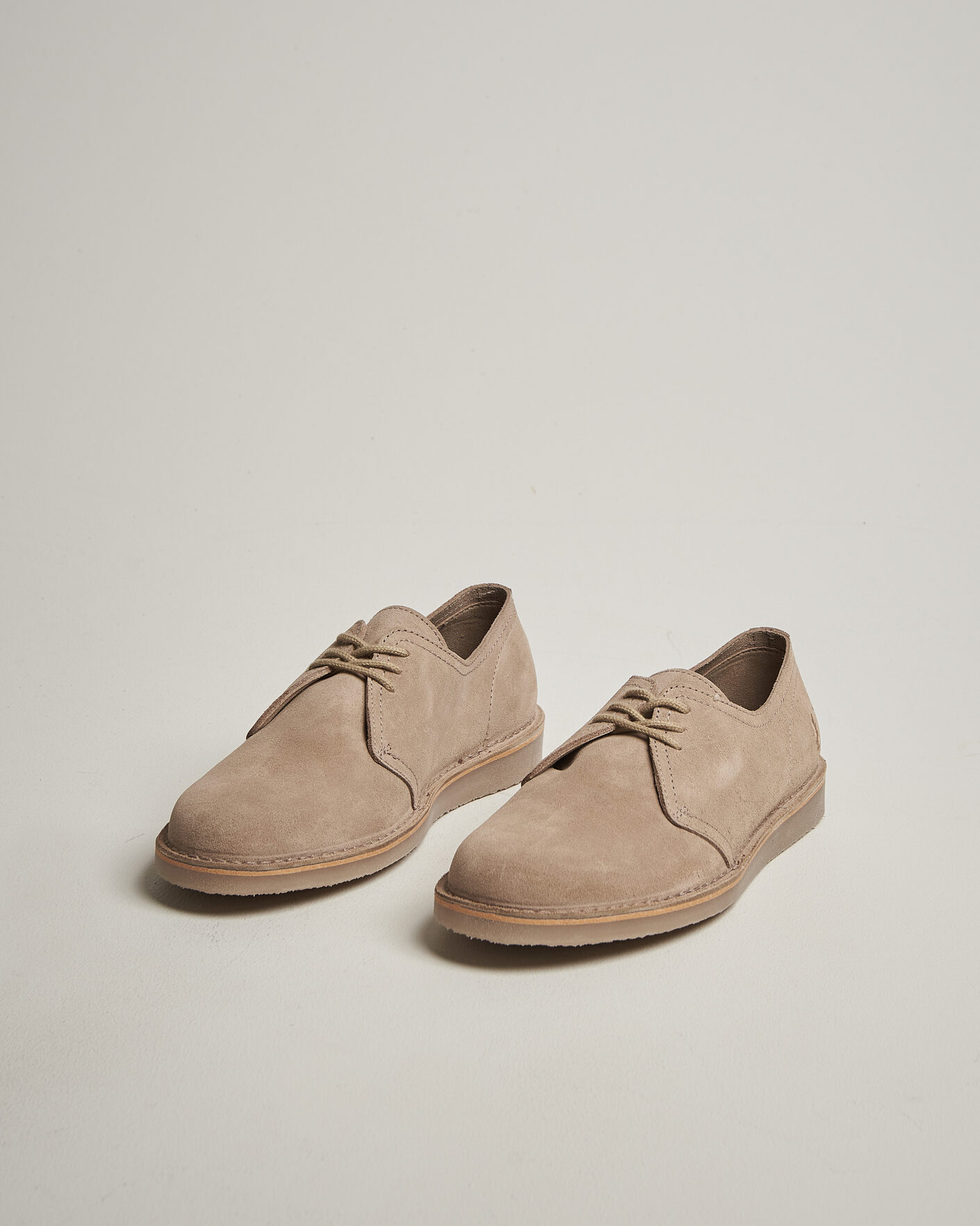 Homme | Derbies | Fred Perry | Linden Suede Derby Driftwood