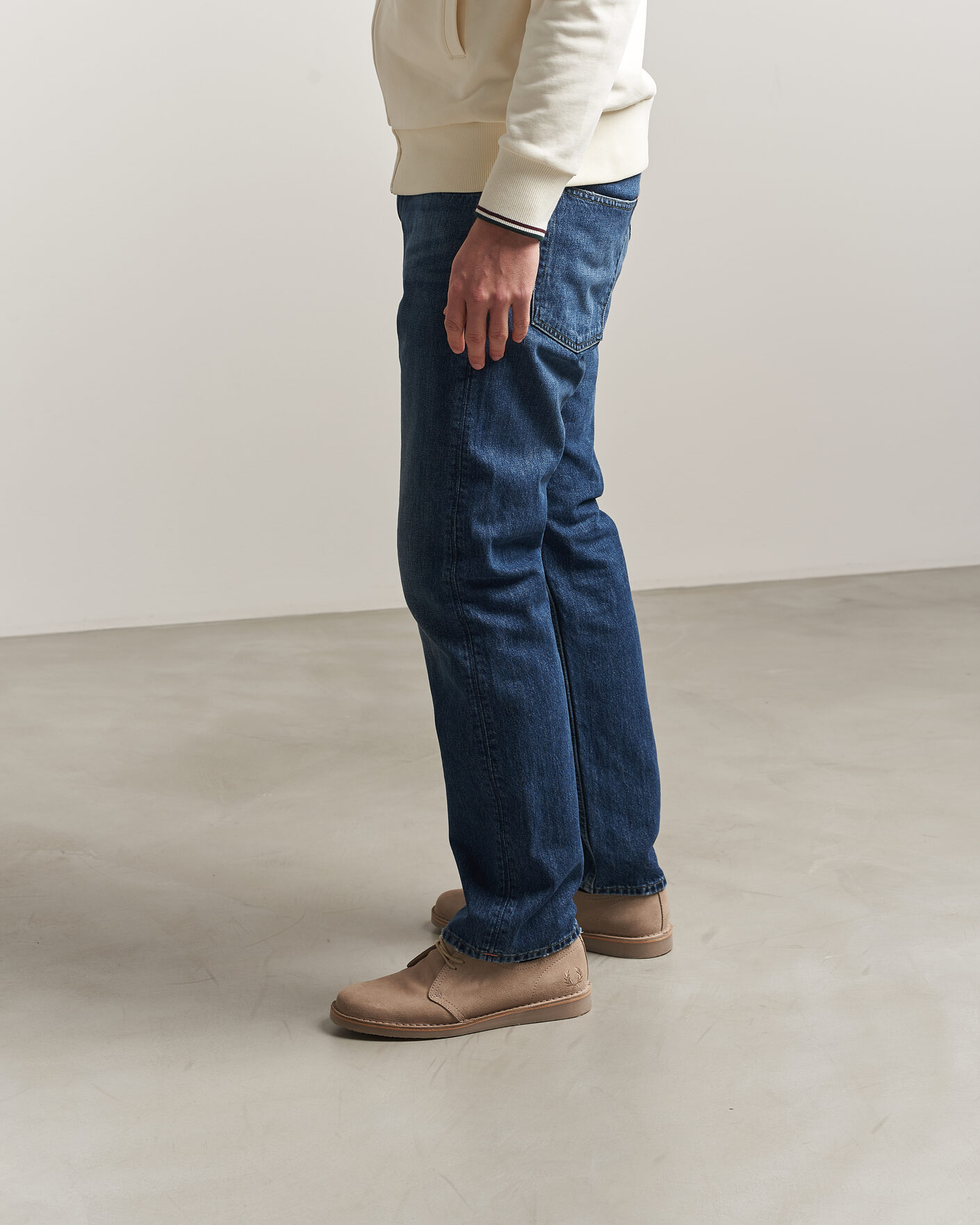 Homme | Derbies | Fred Perry | Linden Suede Derby Driftwood