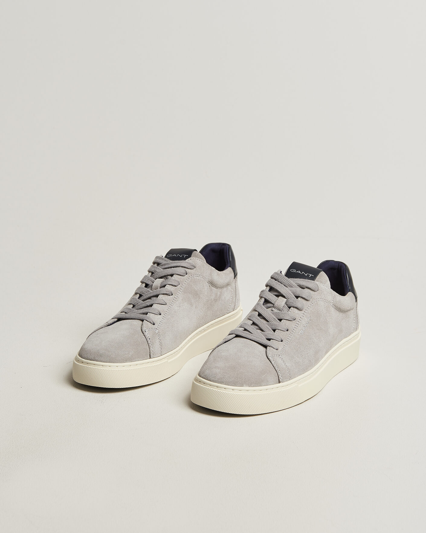 Homme | Baskets | GANT | Mc Julien Suede Sneaker Light Grey