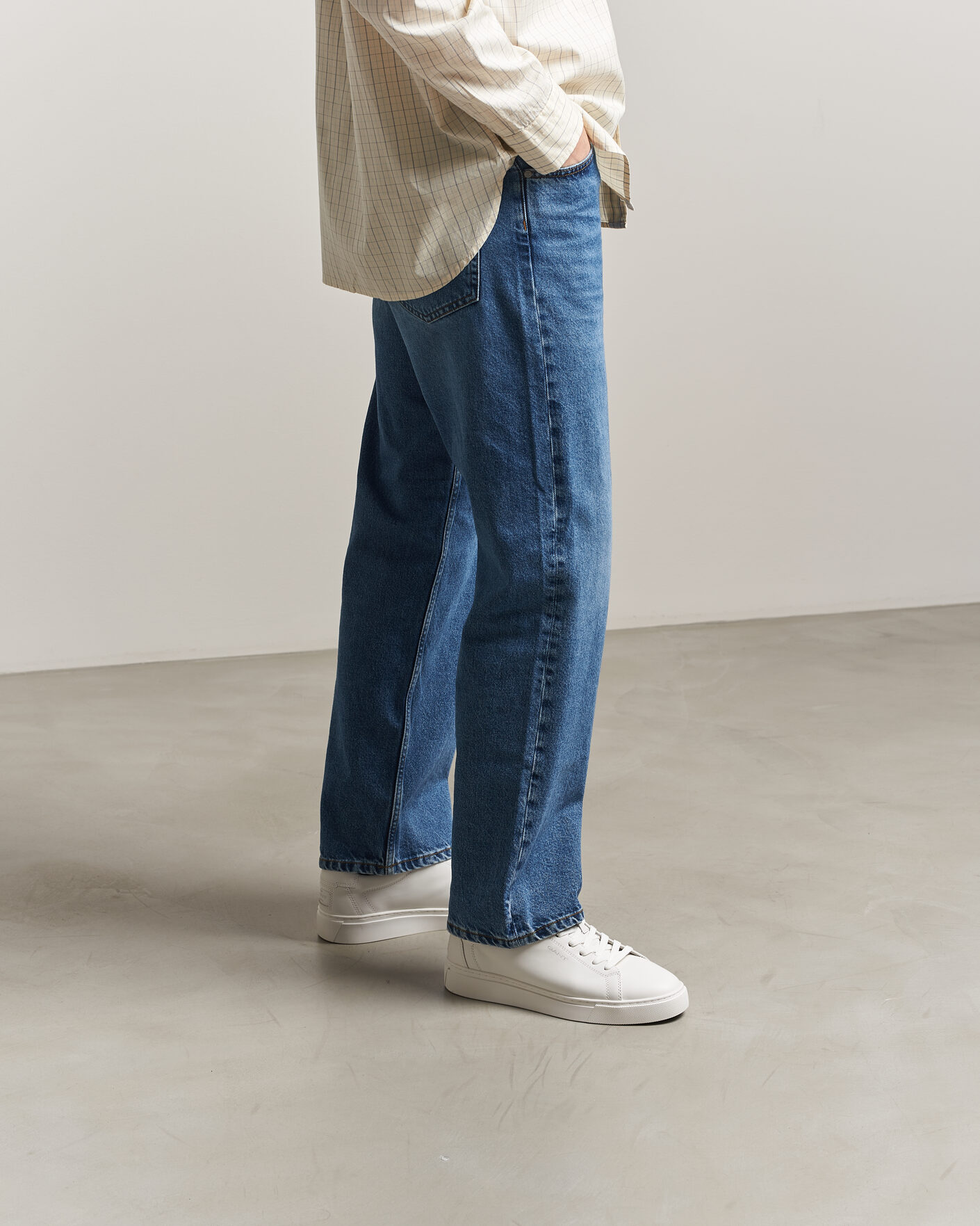 Homme | Baskets | Gant | Mc Julien Leather Sneaker White