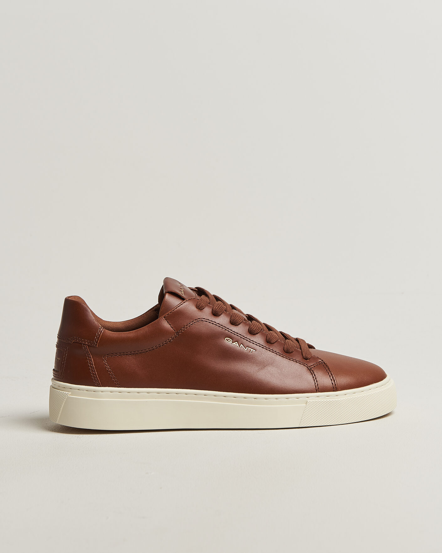 Homme | Baskets | Gant | Mc Julien Leather Sneaker Dark Tan
