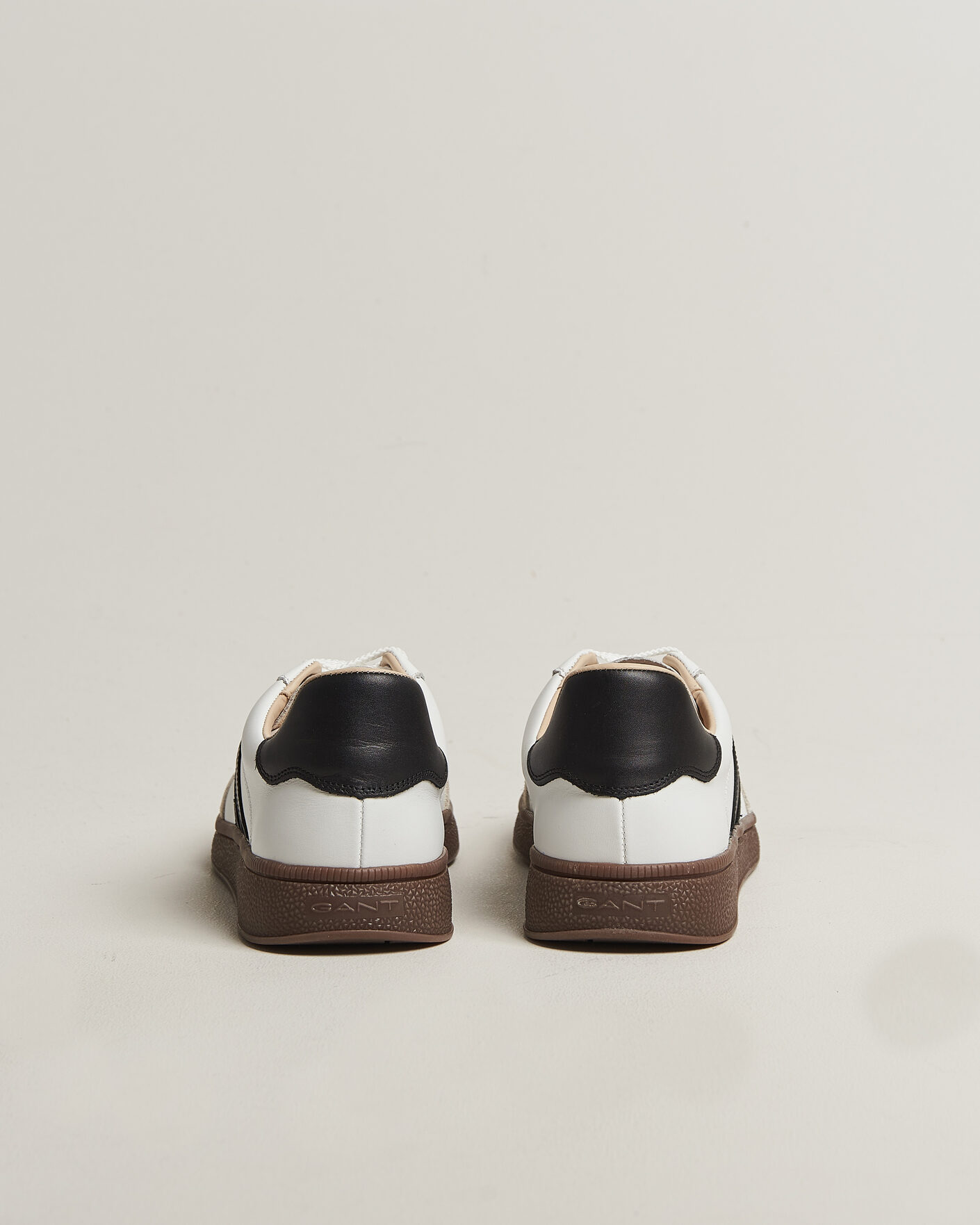 Homme | Baskets | Gant | Cuzmo Leather/Suede Sneaker White/Black