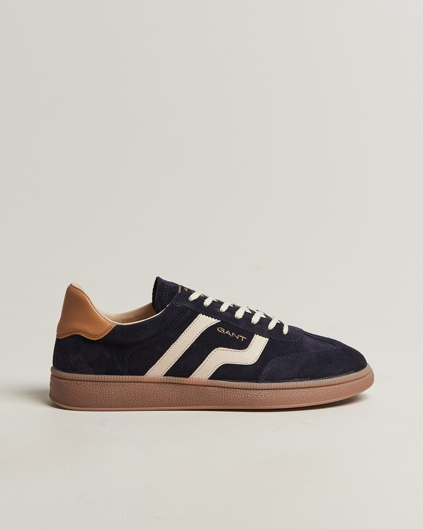 Homme | Baskets | Gant | Cuzmo Suede Sneaker Marine/White