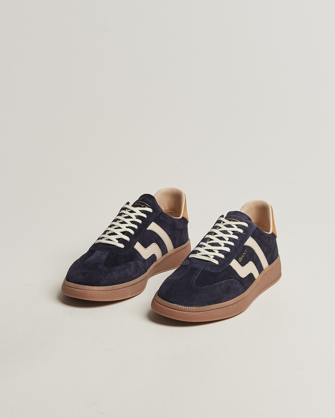 Homme | Baskets | Gant | Cuzmo Suede Sneaker Marine/White