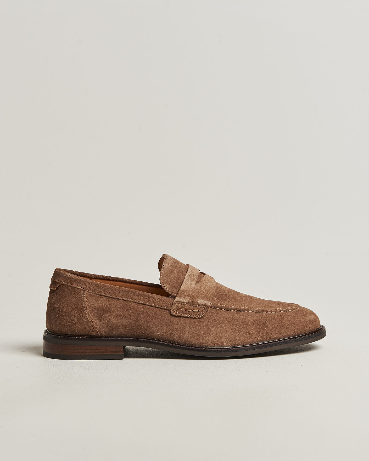 Homme | Loafers | Gant | Lozham Suede Loafer Warm Khaki