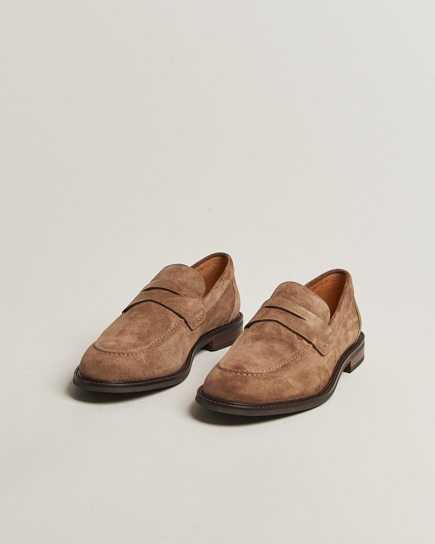 Homme | Loafers | Gant | Lozham Suede Loafer Warm Khaki