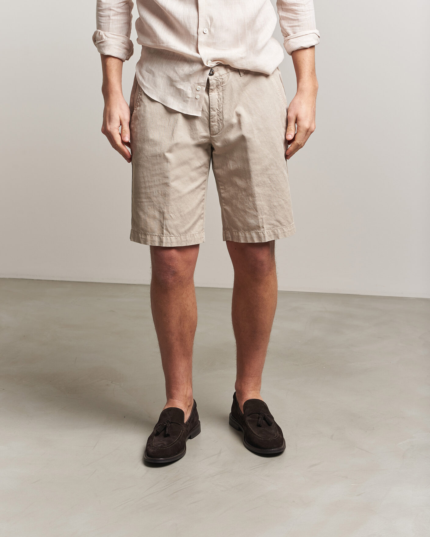 Homme | Loafers | Gant | Lozham Suede Tassle Loafer Dark Brown