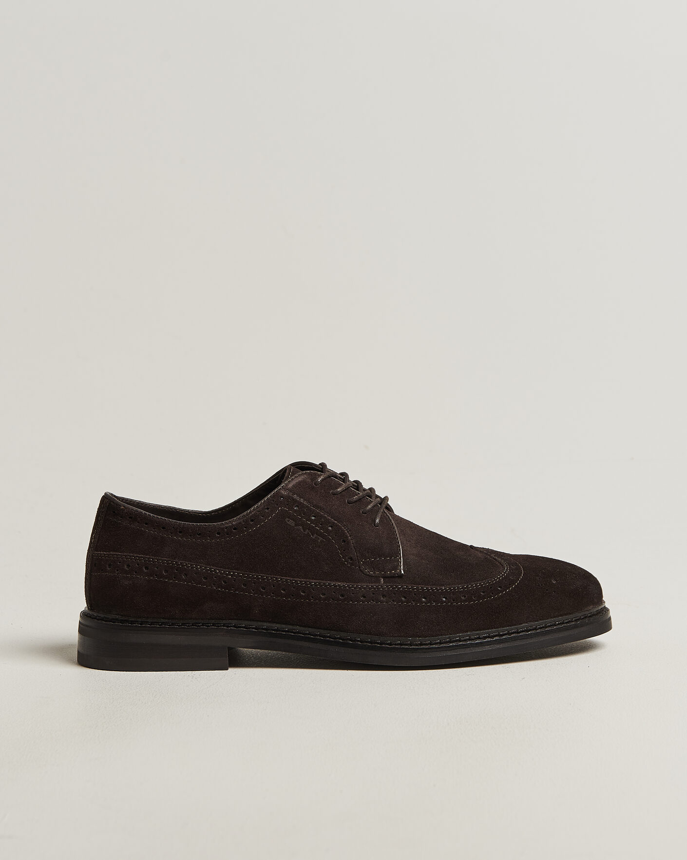 Homme | Richelieus | GANT | Bidford Suede Brouge Dark Brown