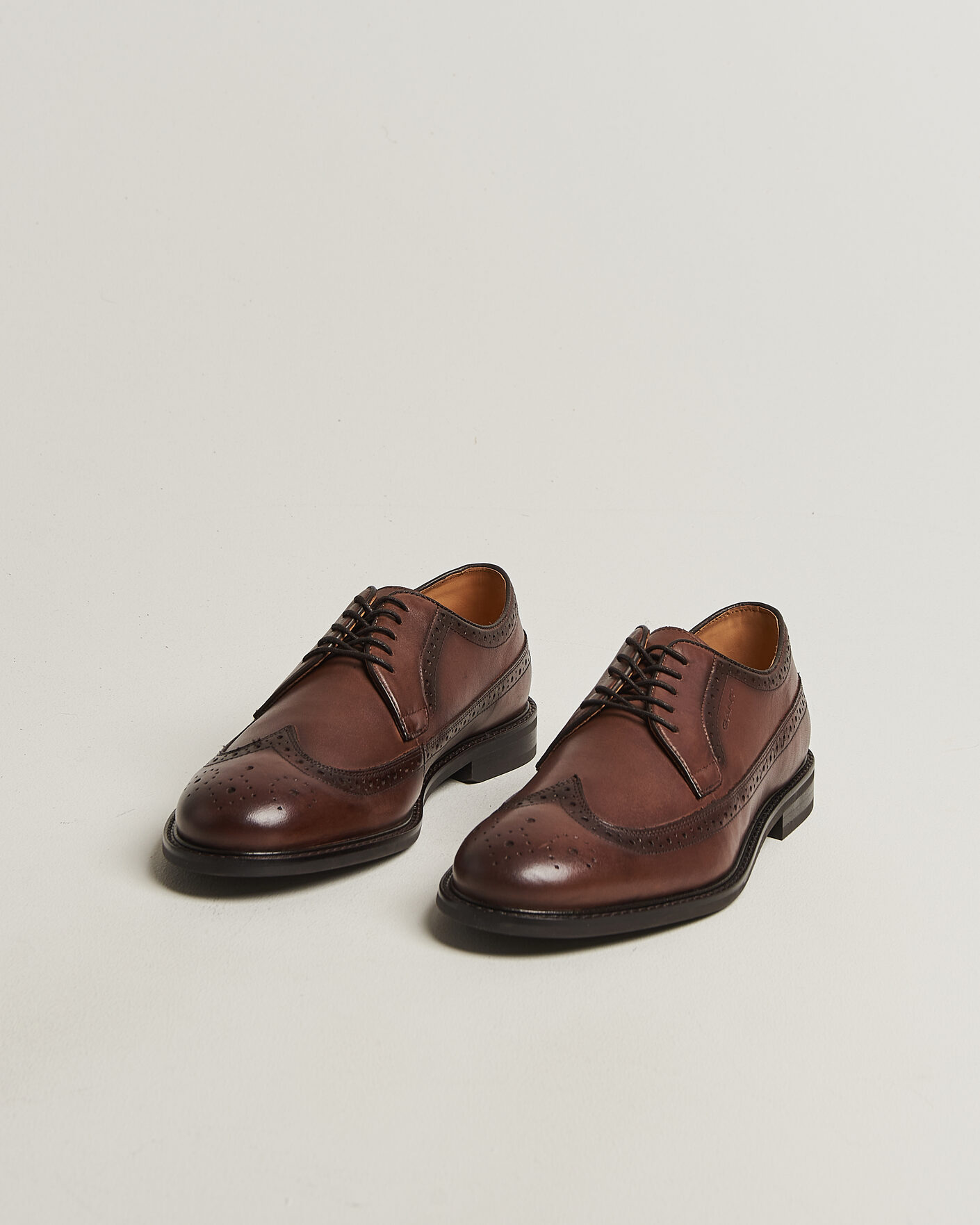 Homme | Richelieus | Gant | Bidford Leather Brouge Cognac