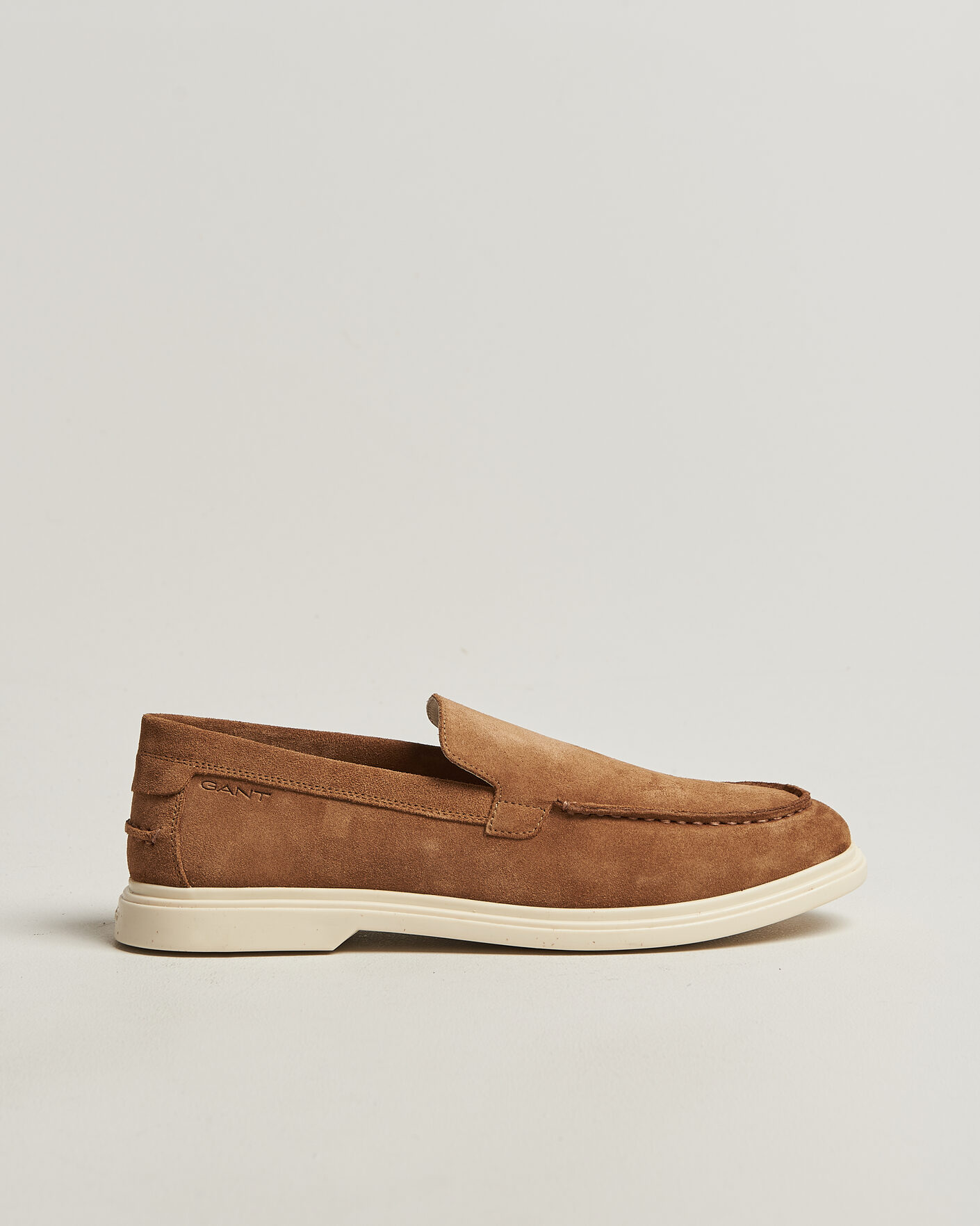 Homme | Loafers | Gant | Boery Suede Loafer Warm Sand