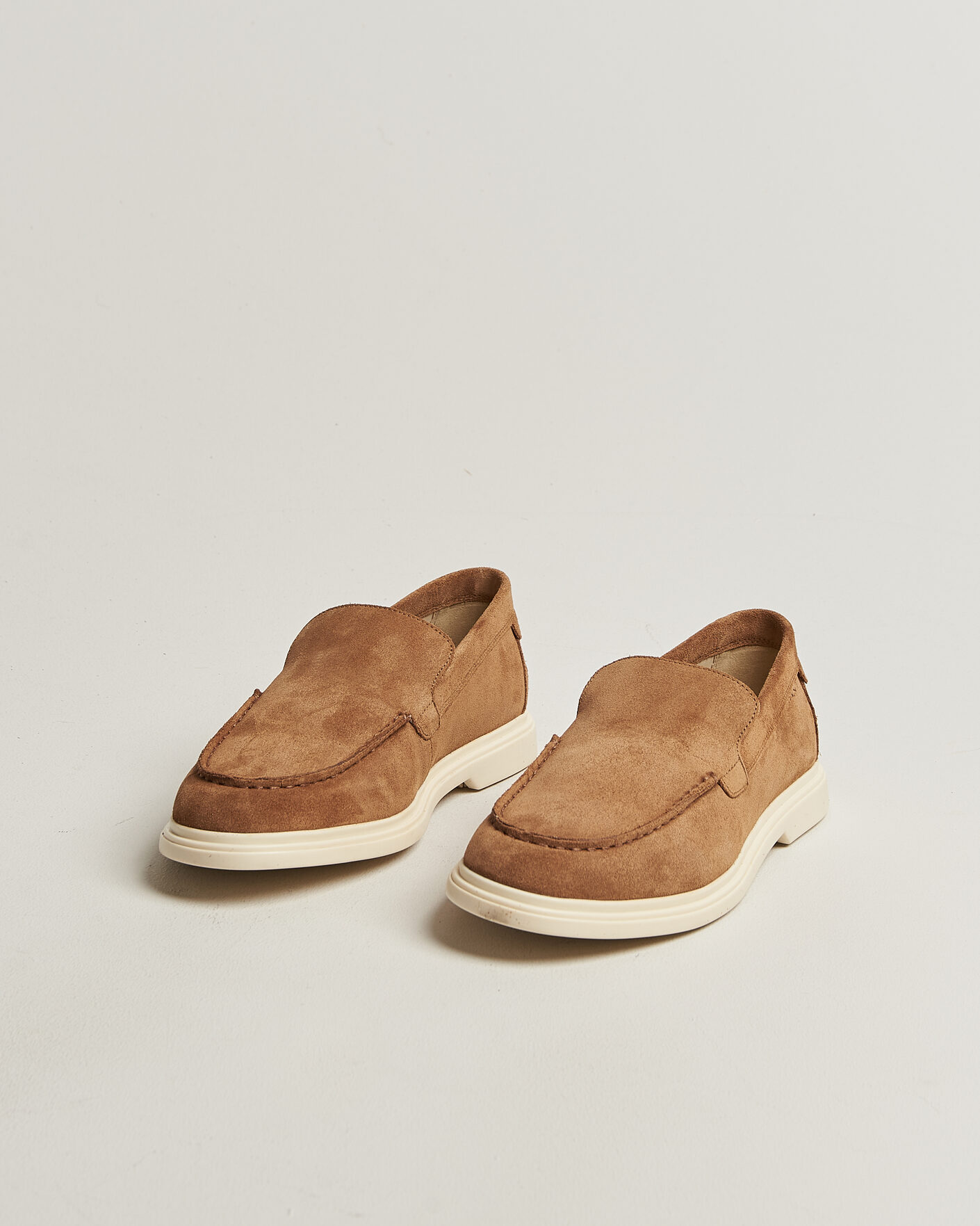 Homme | Loafers | Gant | Boery Suede Loafer Warm Sand