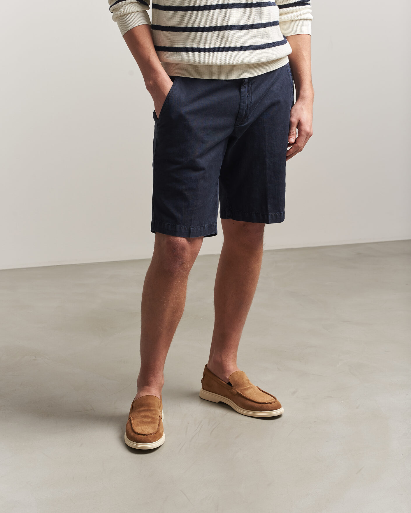Homme | Loafers | GANT | Boery Suede Loafer Warm Sand