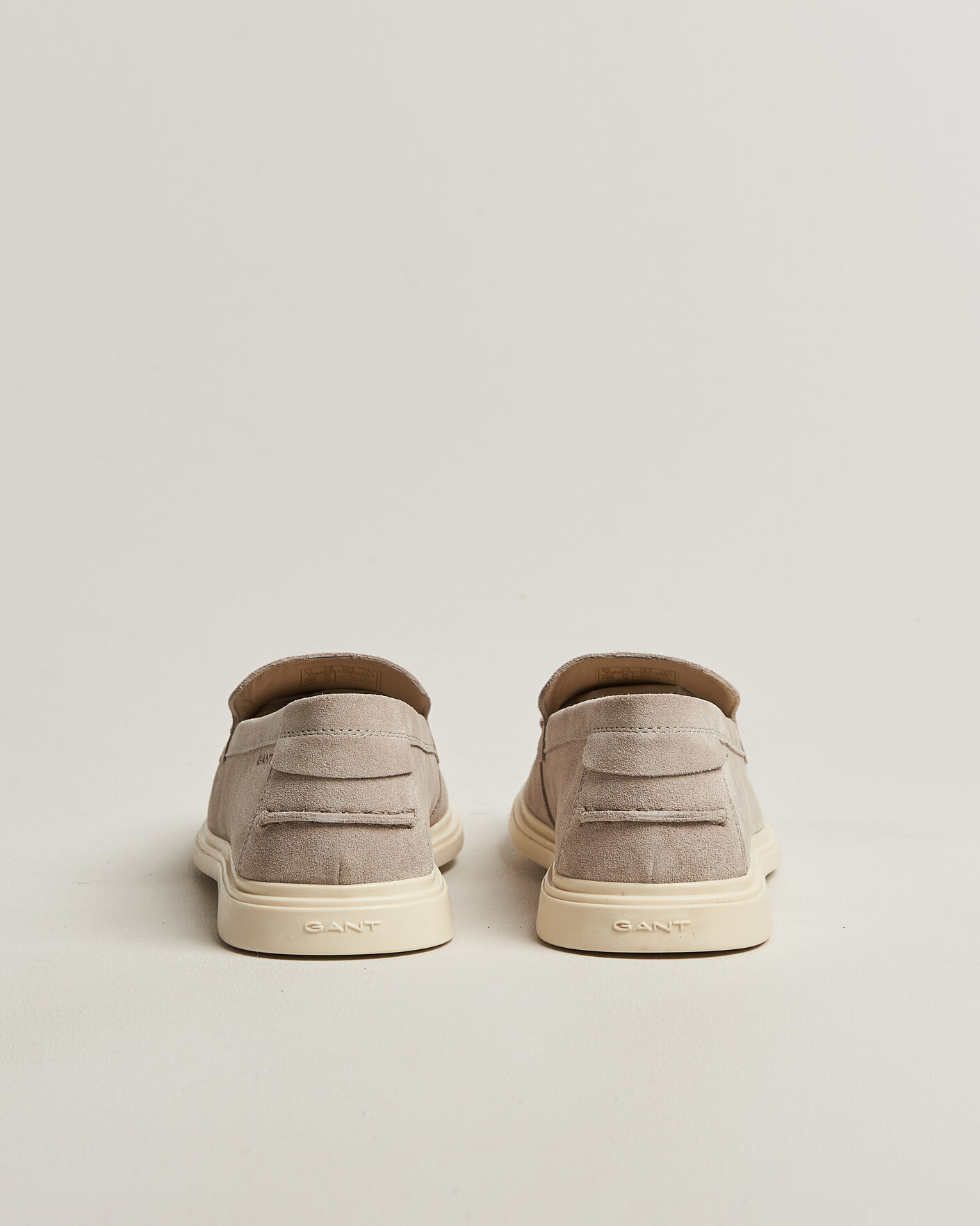Homme | Loafers | GANT | Boery Suede Loafer Taupe