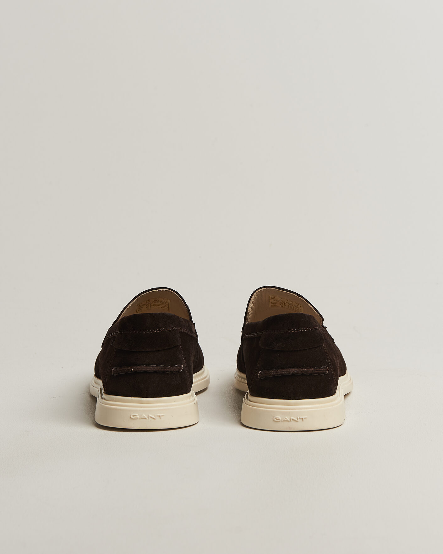 Homme | Loafers | Gant | Boery Suede Loafer Dark Brown
