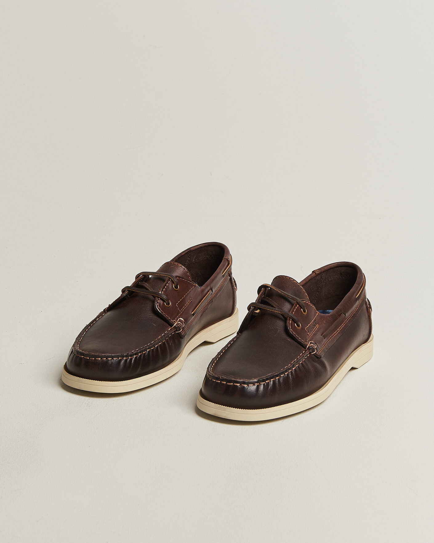 Homme | Chaussures Bateau | Gant | Yardport Leather Boat Shoe Brown