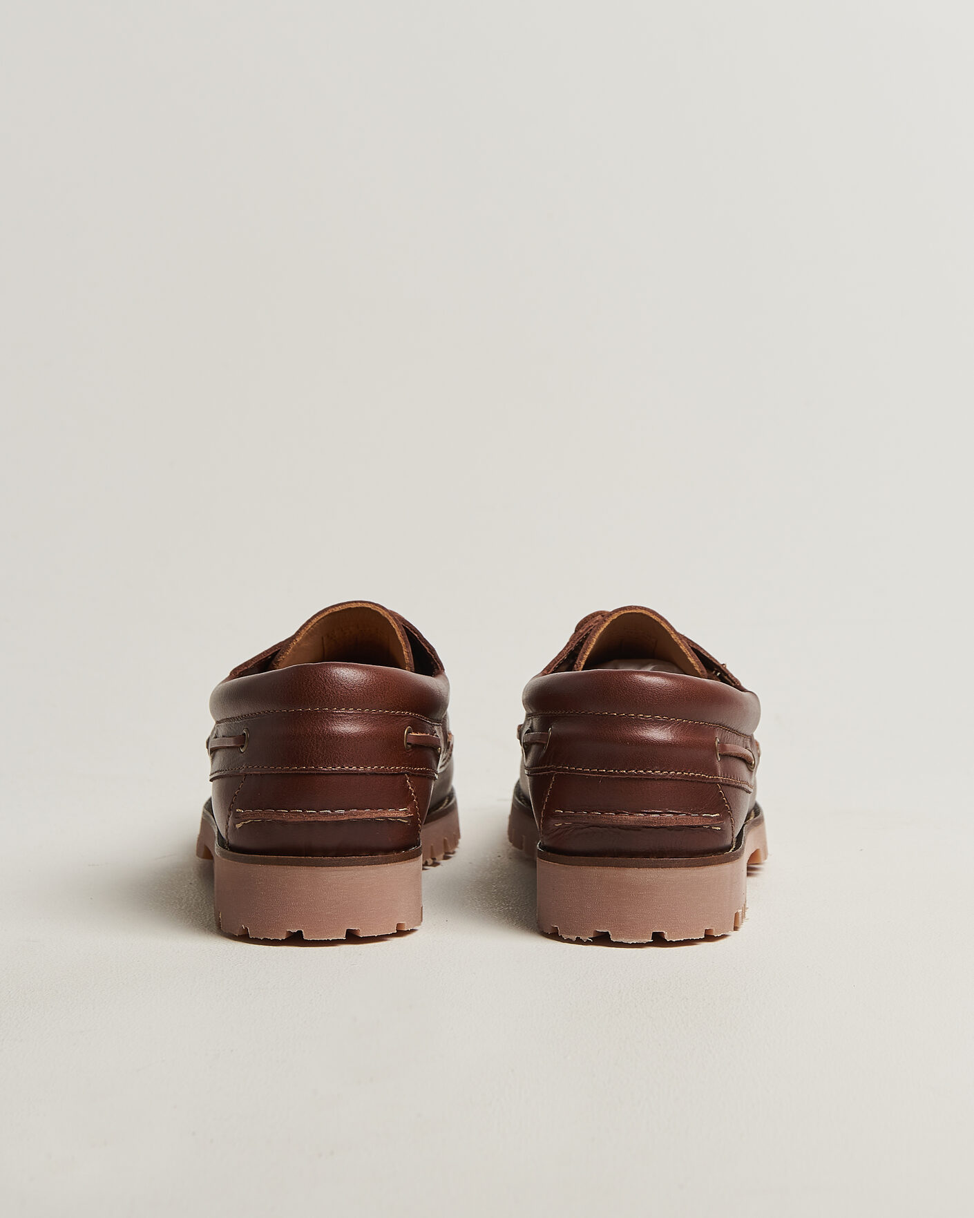 Homme | Chaussures Bateau | Gant | Tratton Leather Boat Shoe Brown