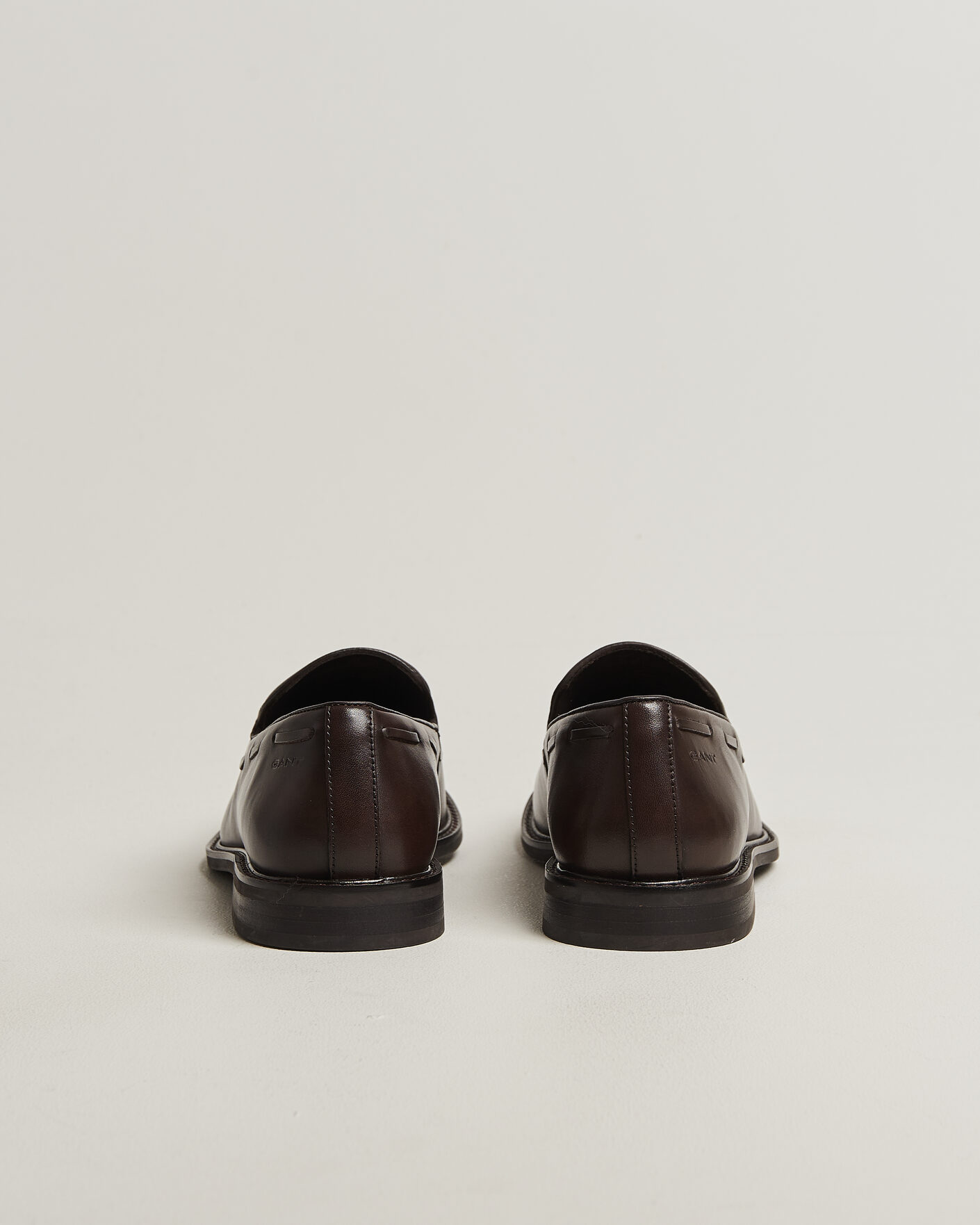 Homme | Loafers | Gant | Lozham Leather Tassle Loafer Dark Brown