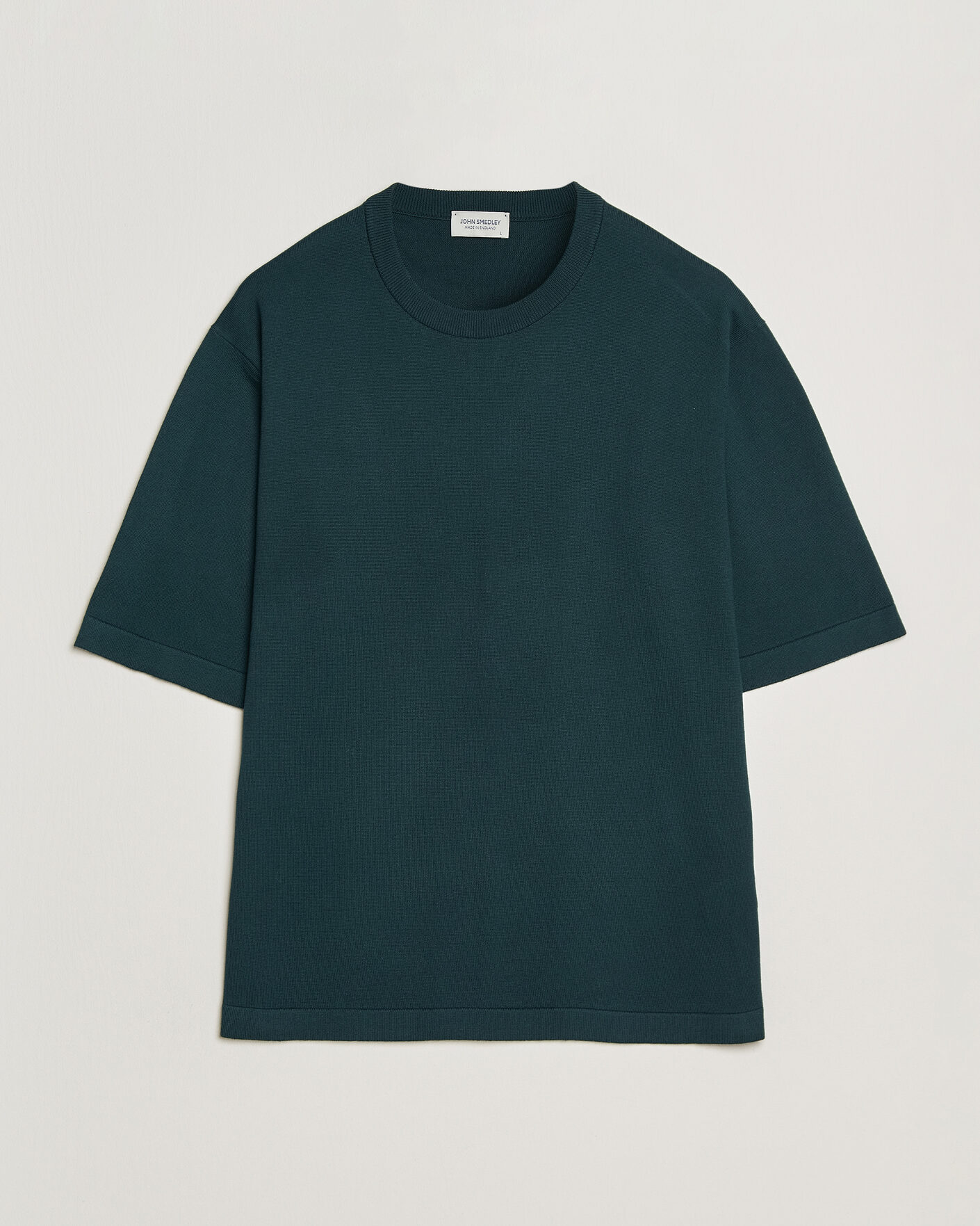 Homme | T-shirts | John Smedley | Tindall Sea Island Cotton T-Shirt Rainforest