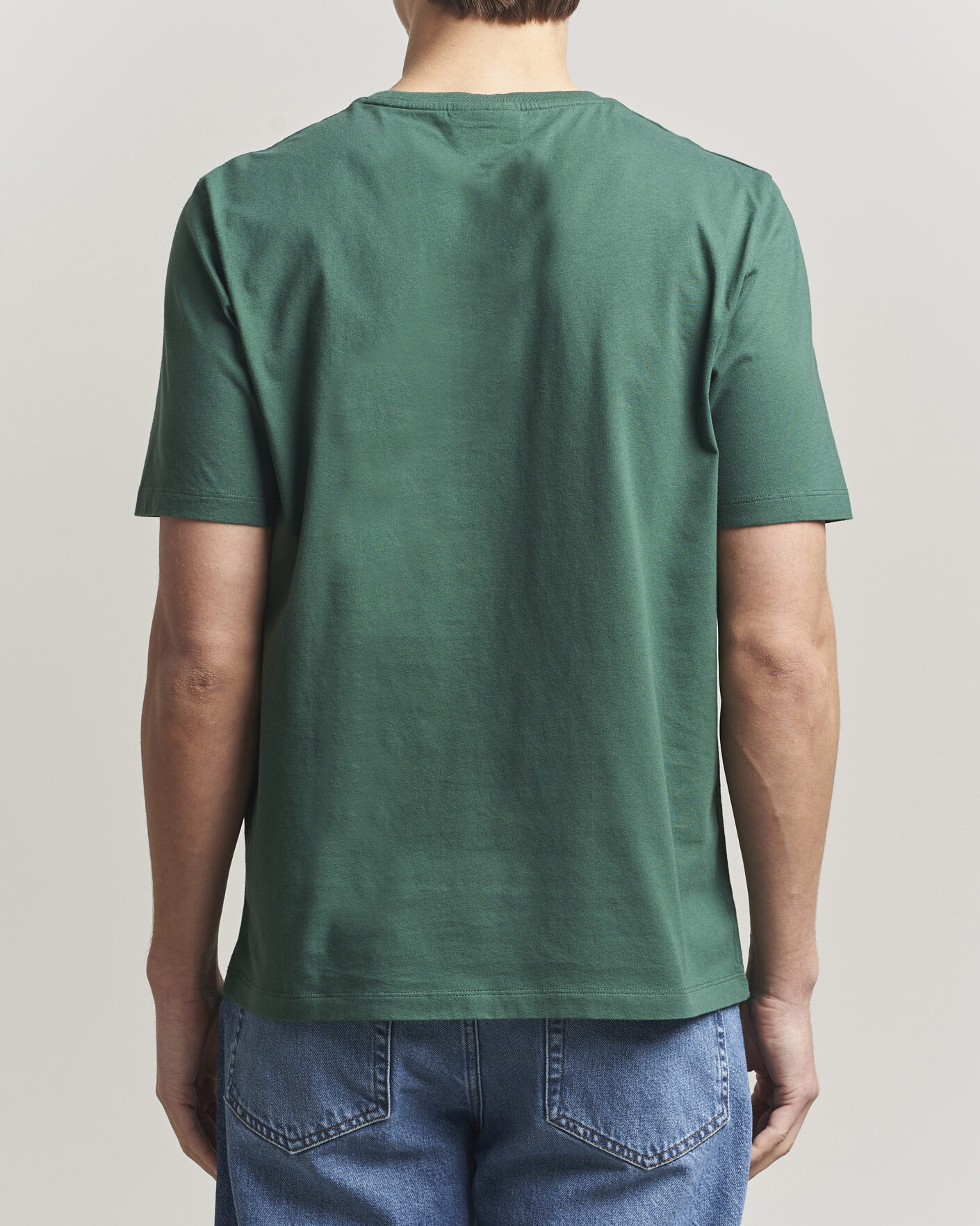 Homme | T-shirts | Maison Kitsuné | Fox Head T-Shirt Bottle Green