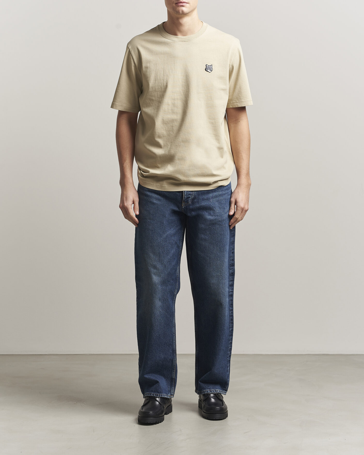 Homme | T-shirts | Maison Kitsuné | Bold Fox Head T-Shirt Tea Leaf