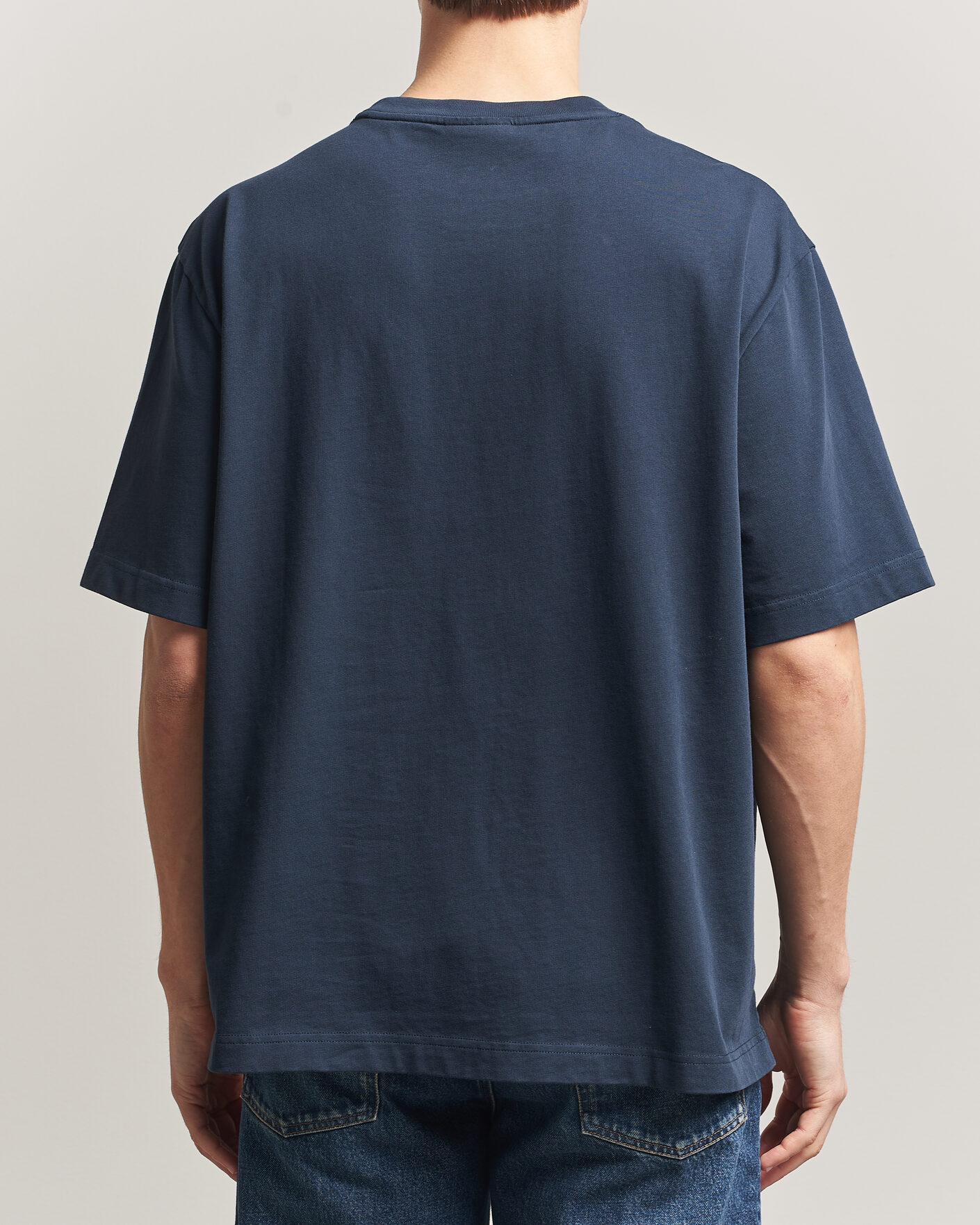 Homme | T-shirts | Maison Kitsuné | Tonal Fox Head T-Shirt Navy