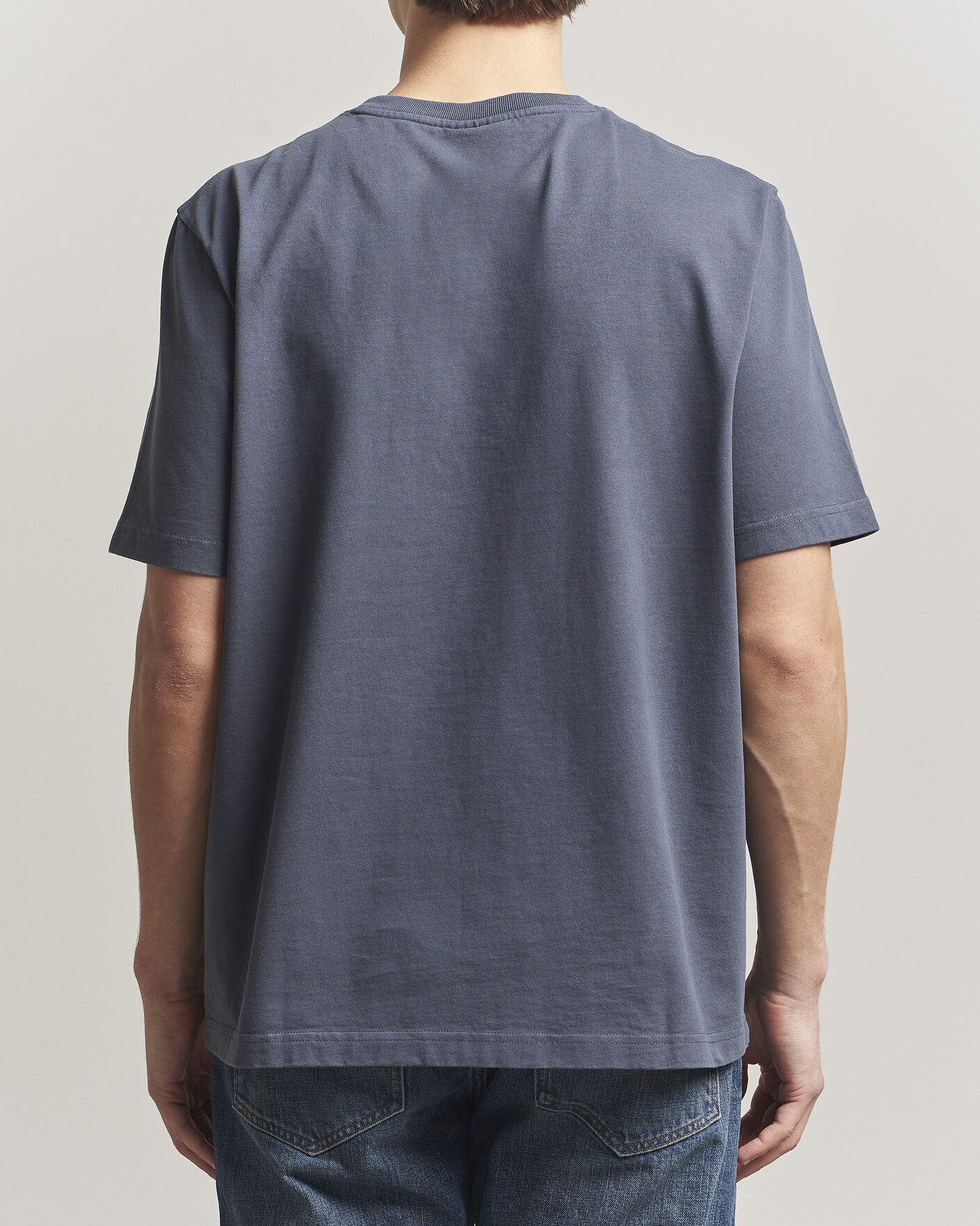 Homme | T-shirts | Maison Kitsuné | Dressed Fox T-Shirt Shadow Blue