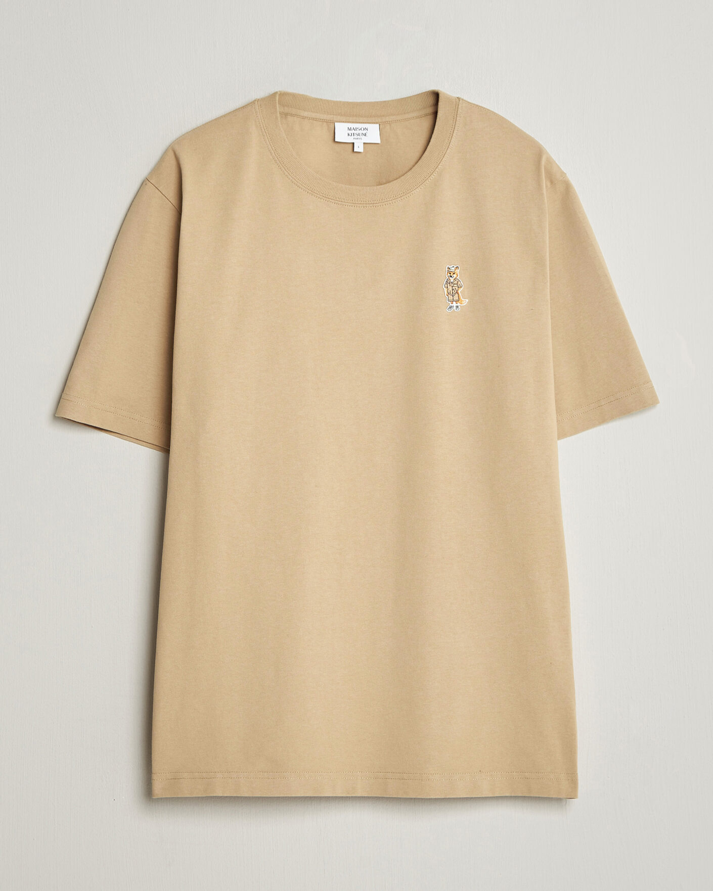 Homme | T-shirts | Maison Kitsuné | Dressed Fox T-Shirt Roasted Almond