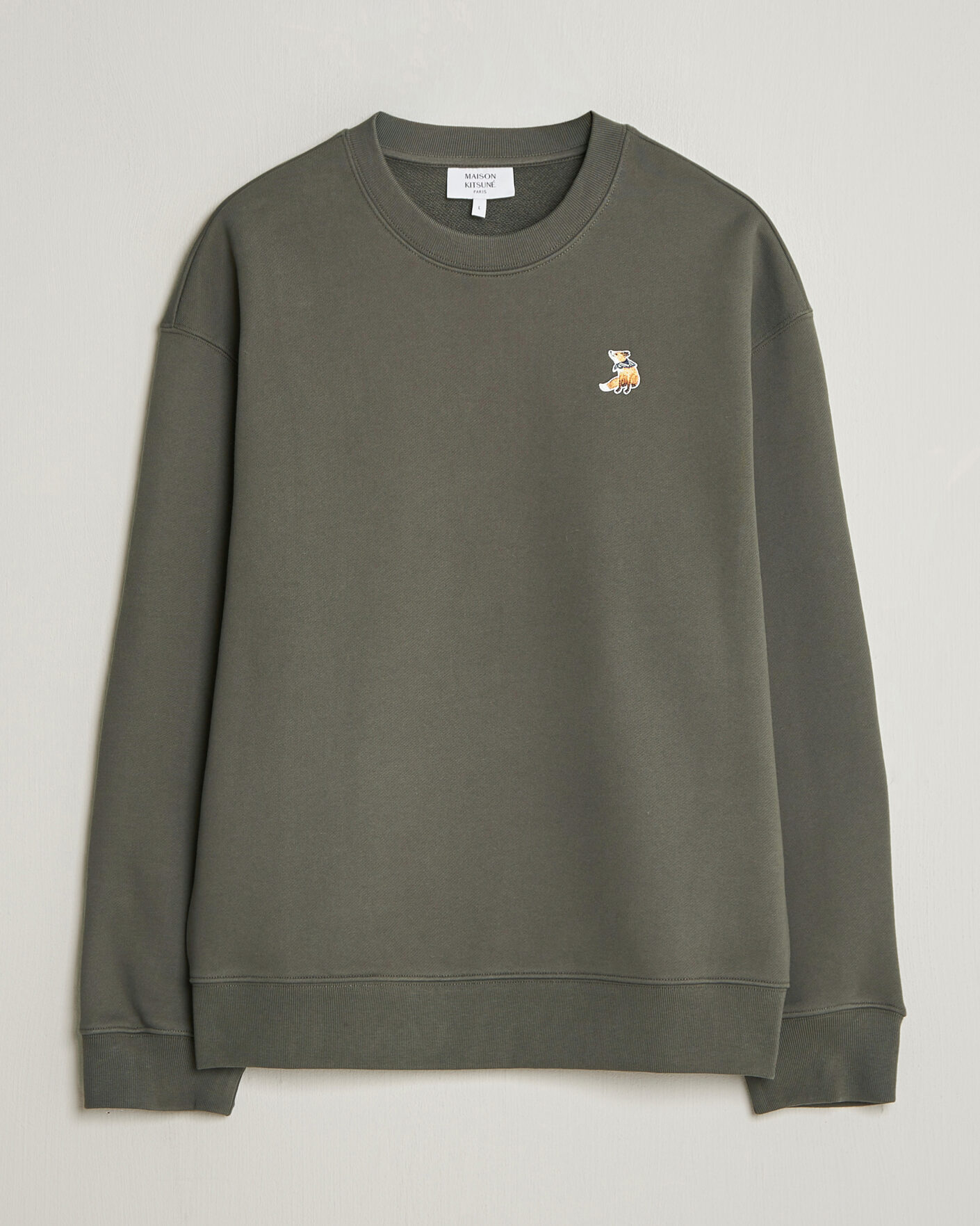 Homme | Pulls Et Tricots | Maison Kitsuné | Dreaming Fox Sweatshirt Beluga