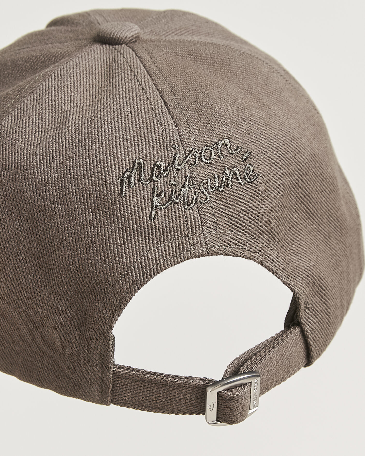 Homme | Bobs Et Casquettes | Maison Kitsuné | Tonal Fox Head Cap Beluga