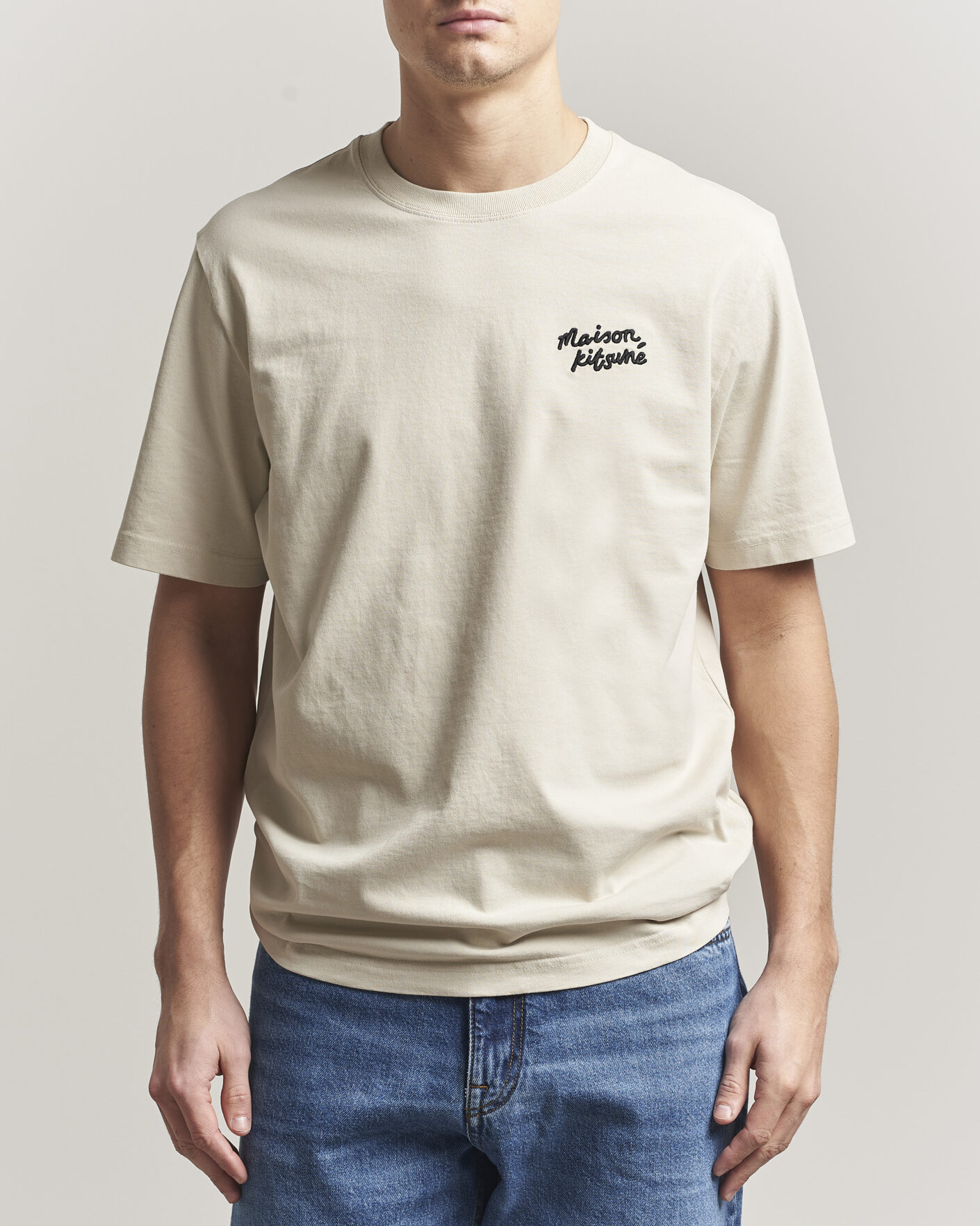 Homme | T-shirts | Maison Kitsuné | Handwriting T-Shirt Pelican