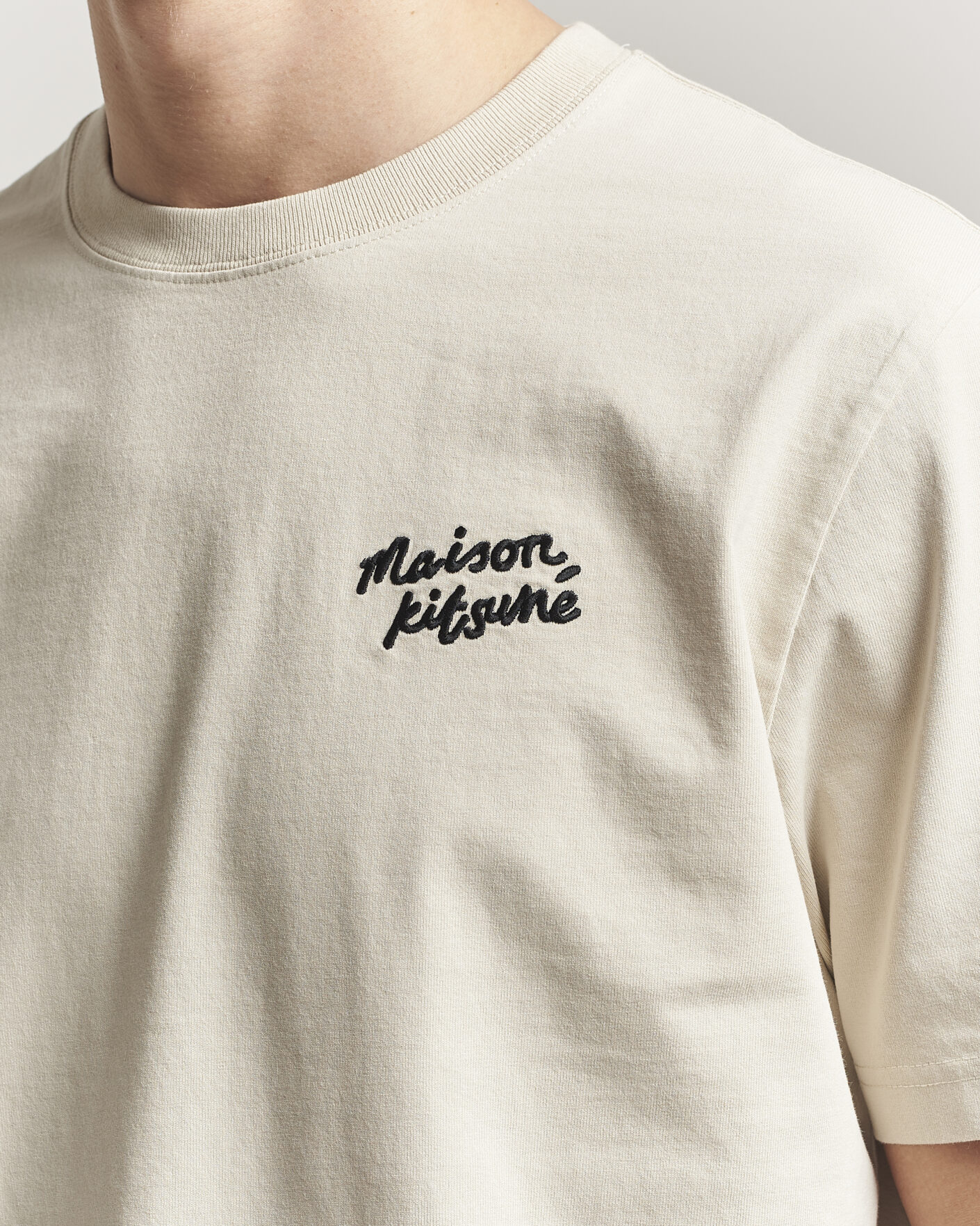 Homme | T-shirts | Maison Kitsuné | Handwriting T-Shirt Pelican