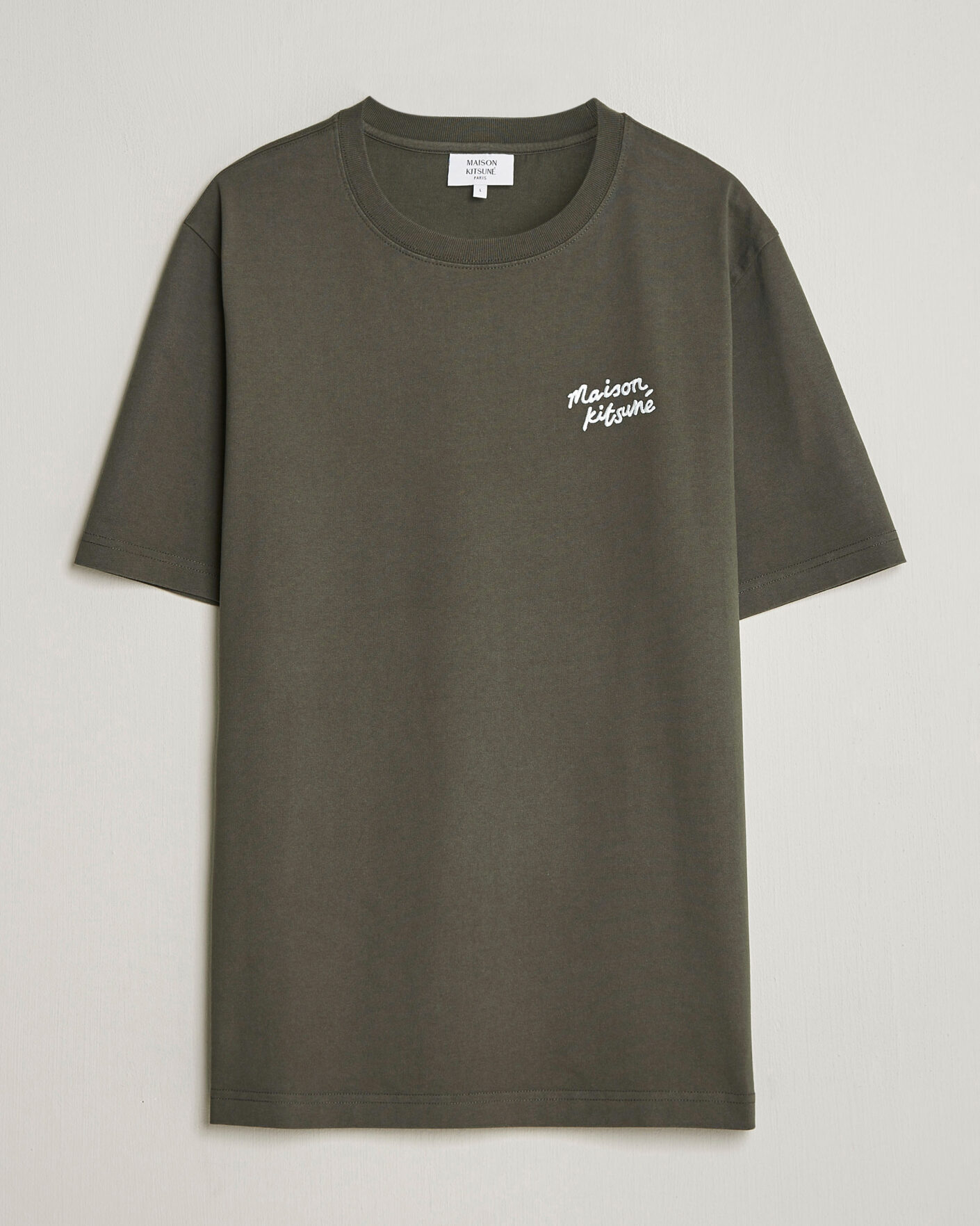Homme | T-shirts | Maison Kitsuné | Handwriting T-Shirt Beluga