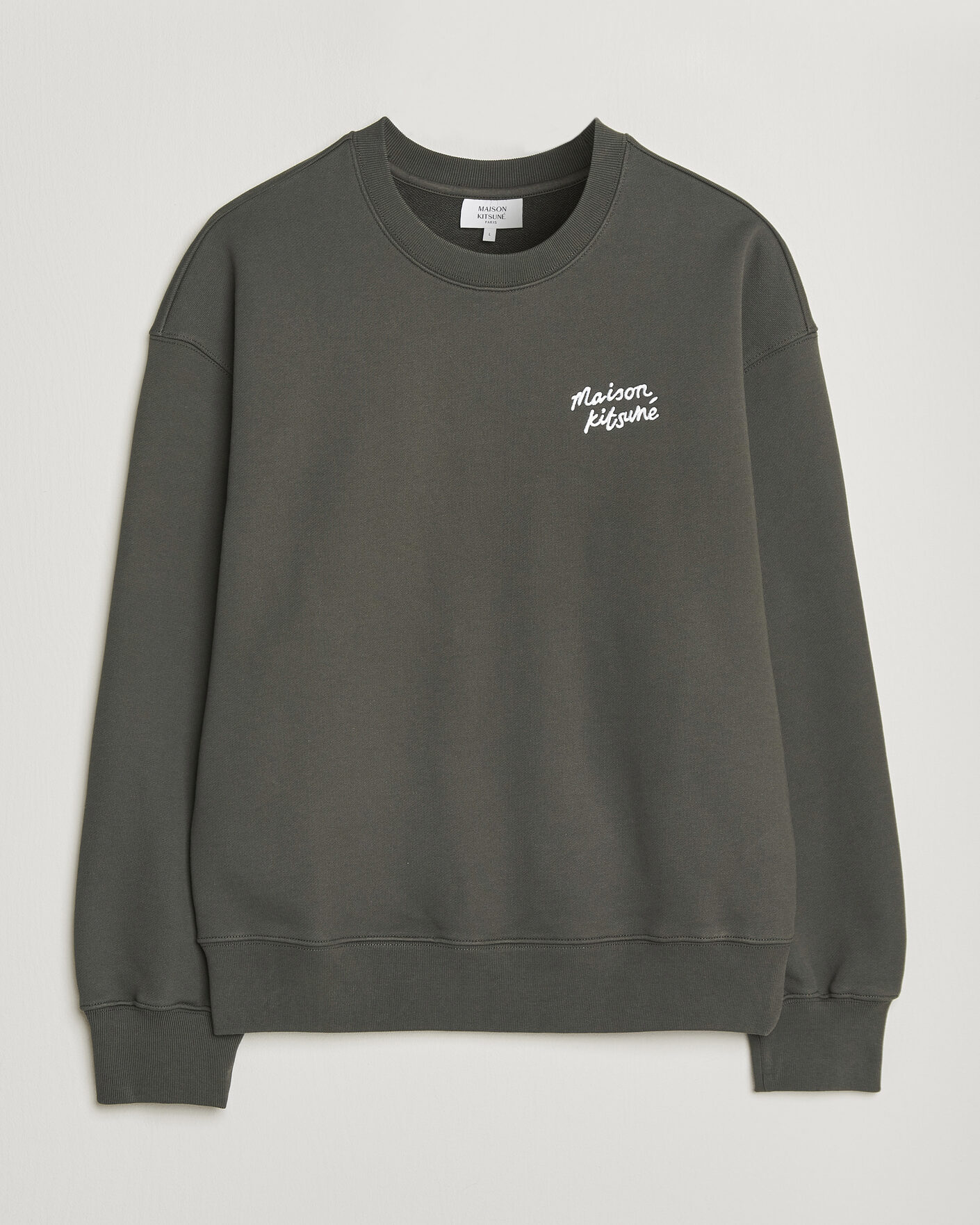 Homme | Pulls Et Tricots | Maison Kitsuné | Handwriting Sweatshirt Beluga