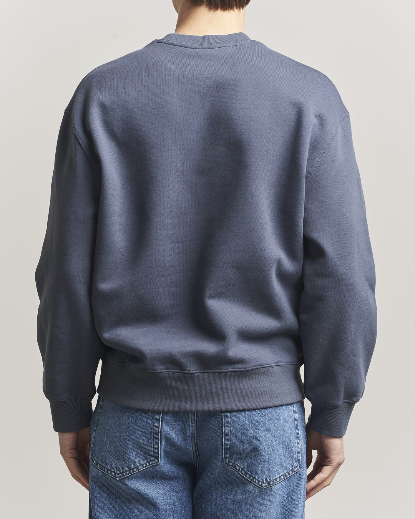 Homme | Pulls Et Tricots | Maison Kitsuné | Dressed Fox Sweatshirt Shadow Blue