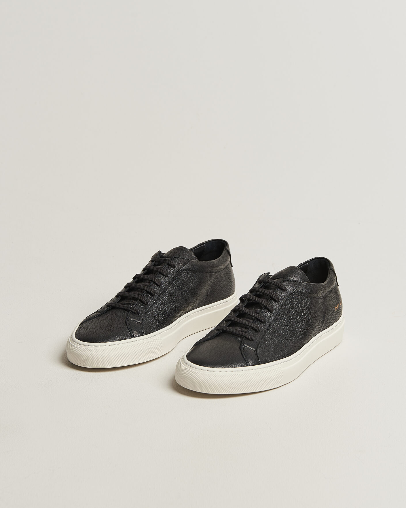 Homme | Baskets | Common Projects | Original Achilles Grained Leather Sneaker Black