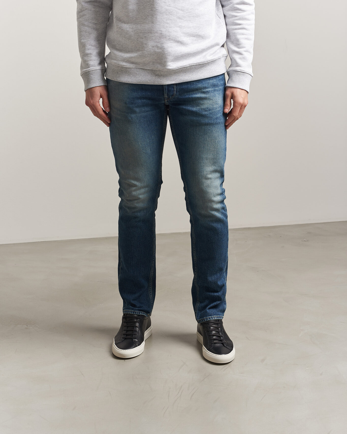 Homme | Baskets | Common Projects | Original Achilles Grained Leather Sneaker Black