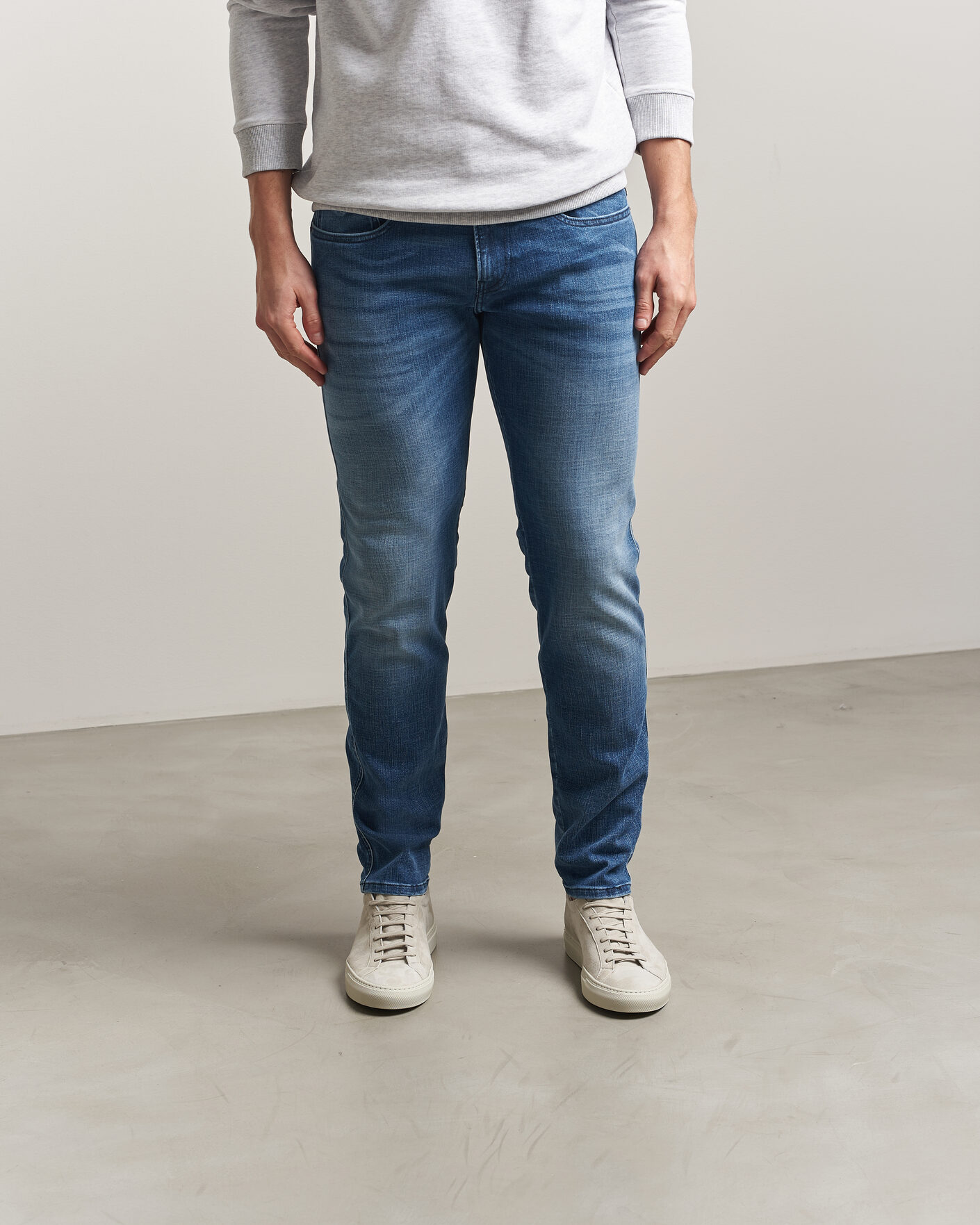 Homme | Baskets | Common Projects | Original Achilles Suede Sneaker Light Grey