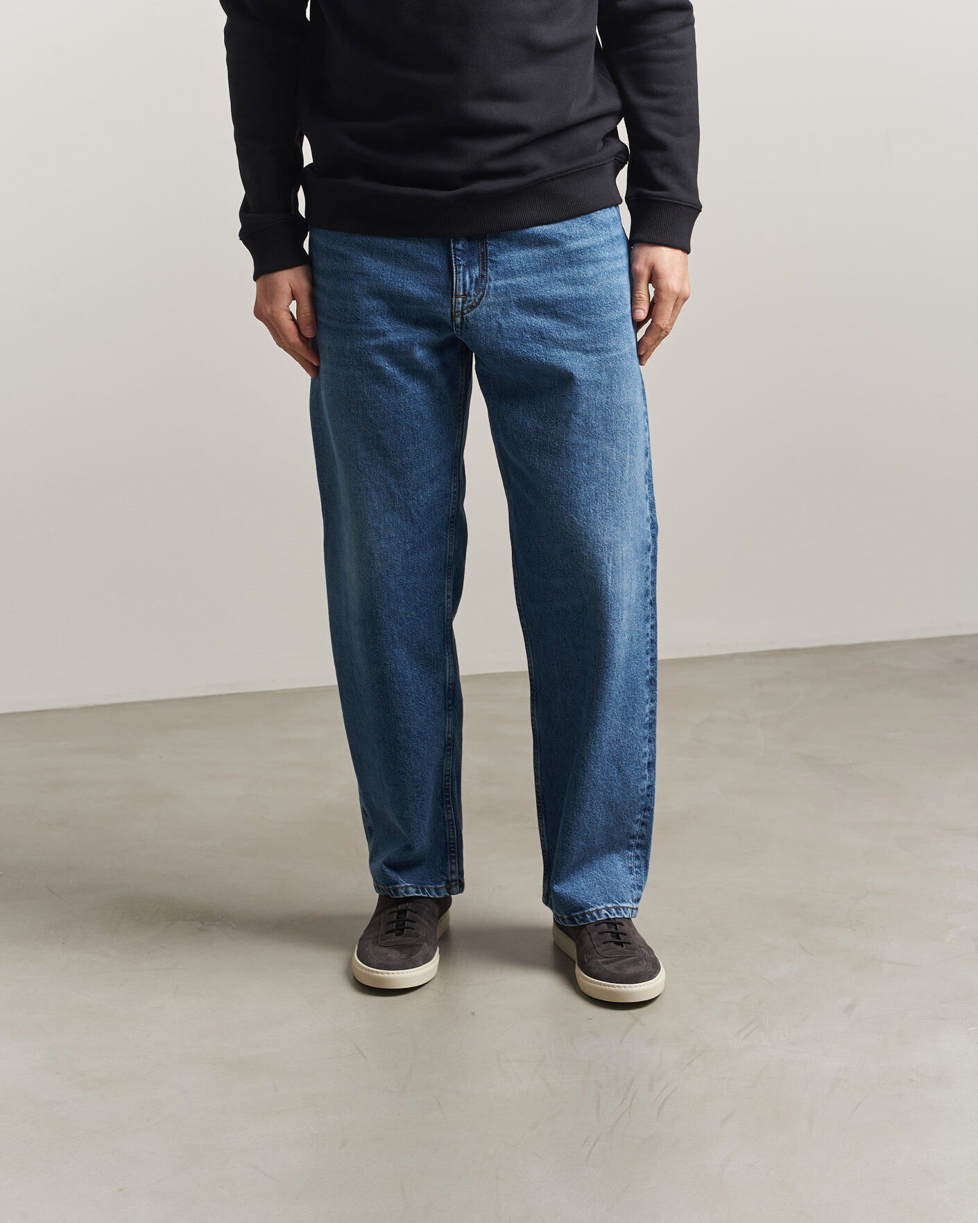 Homme | Baskets | Common Projects | BBall Slim Deconstructed Suede Sneaker Off Black