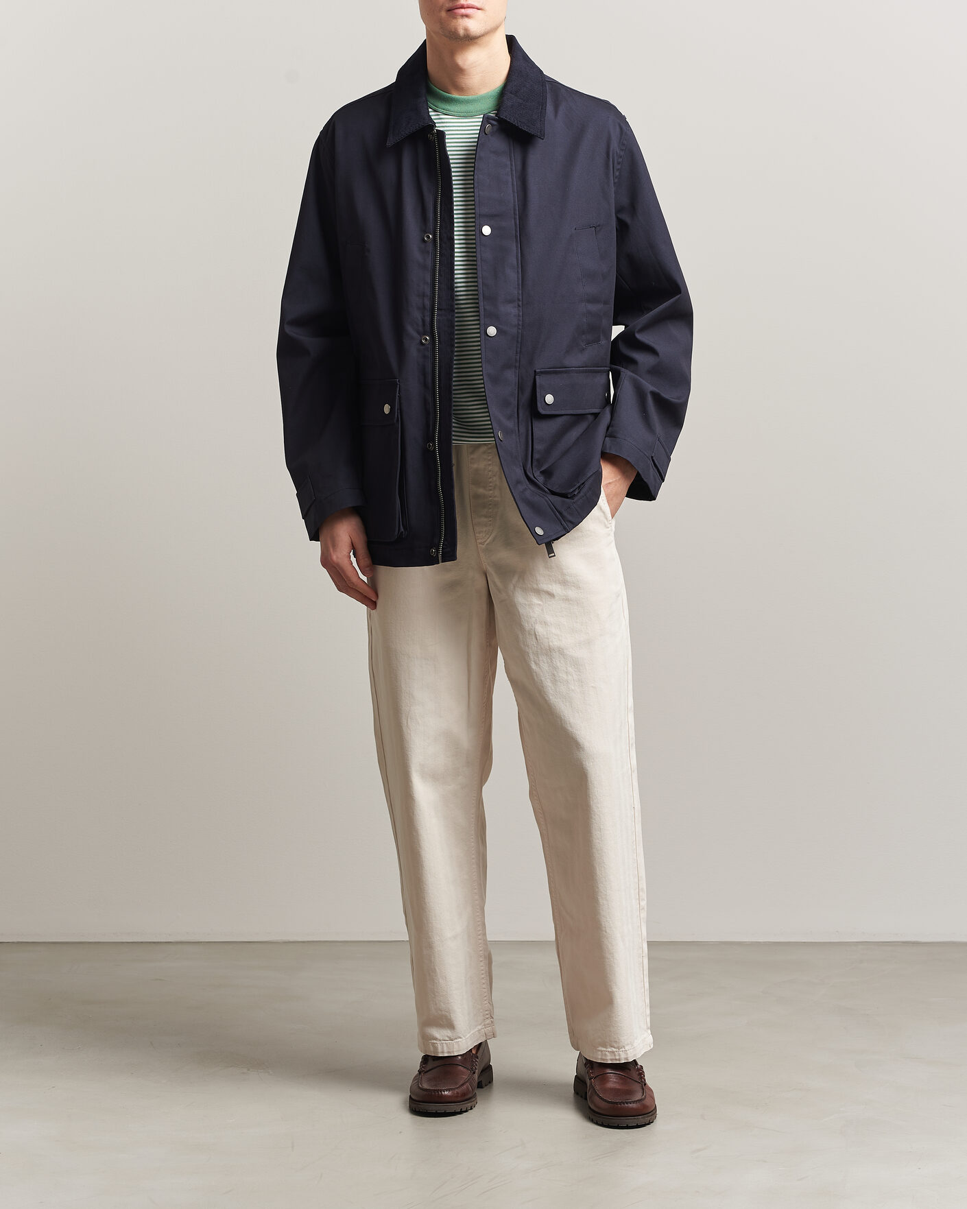 Homme | Manteaux Et Vestes | Armor-lux | Heritage Field Jacket Rich Navy