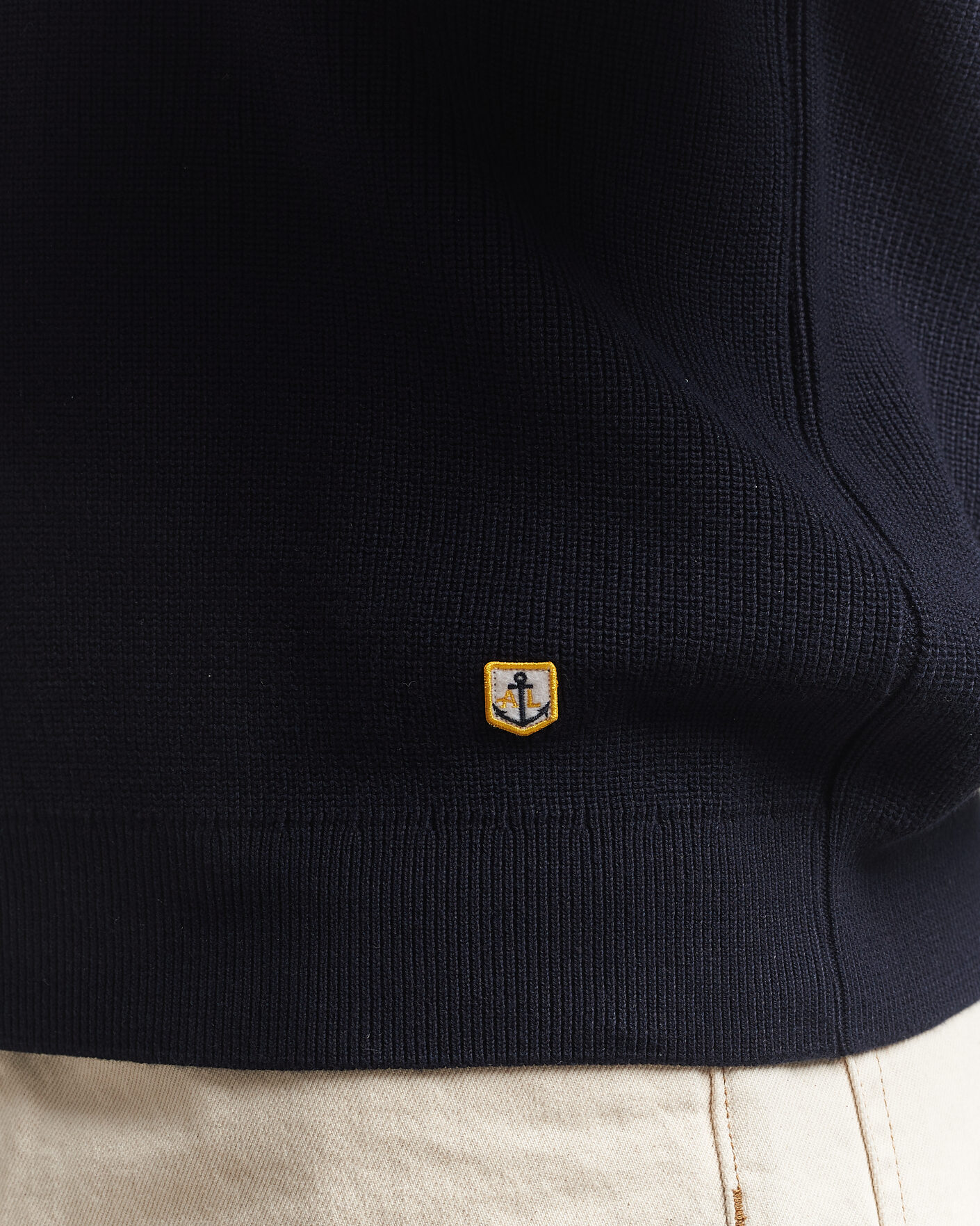 Homme | Pulls Et Tricots | Armor-lux | Heritage Knitted Polo Marine Deep