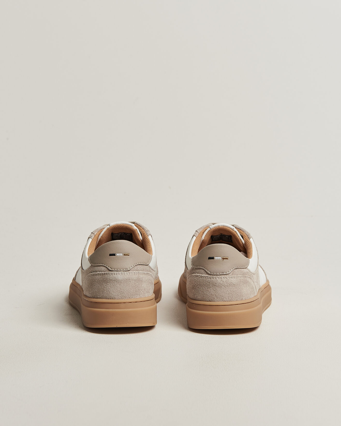 Homme | Baskets | BOSS BLACK | Kieran Suede/Nylon Sneaker Medium Beige