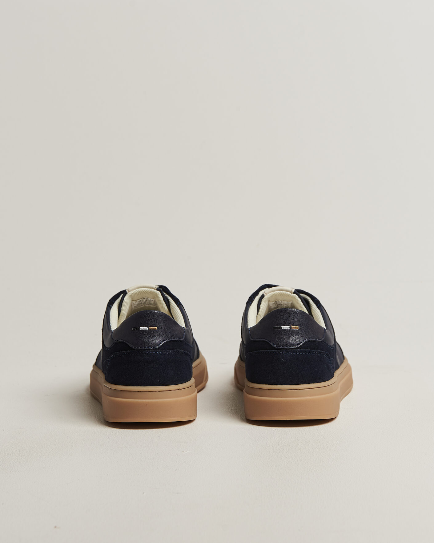 Homme | Baskets | BOSS BLACK | Kieran Suede/Nylon Sneaker Dark Blue