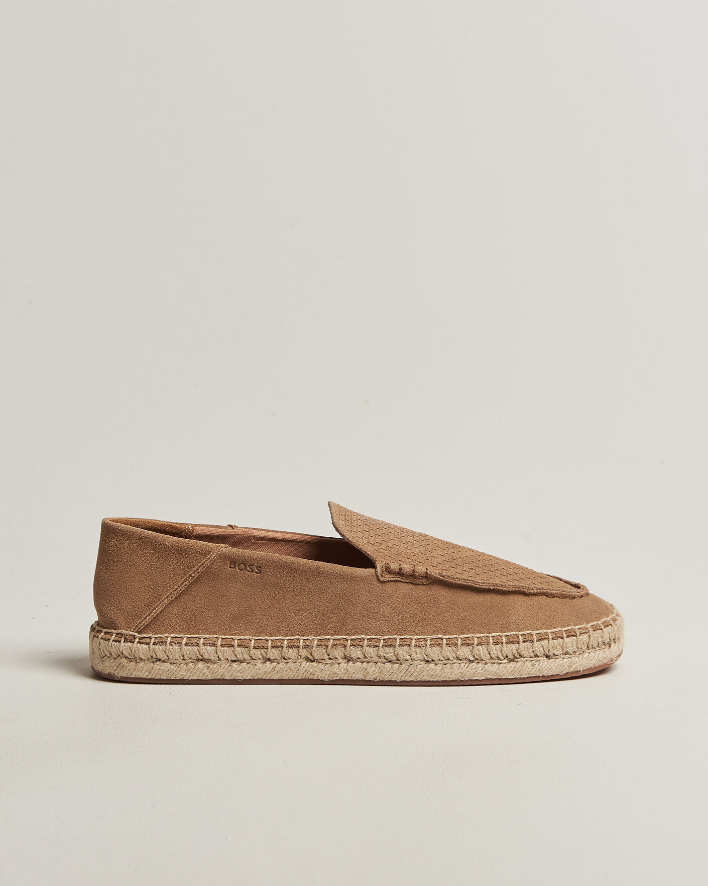 Homme | Espadrilles | BOSS BLACK | Madeira Suede Espadrilles Medium Beige